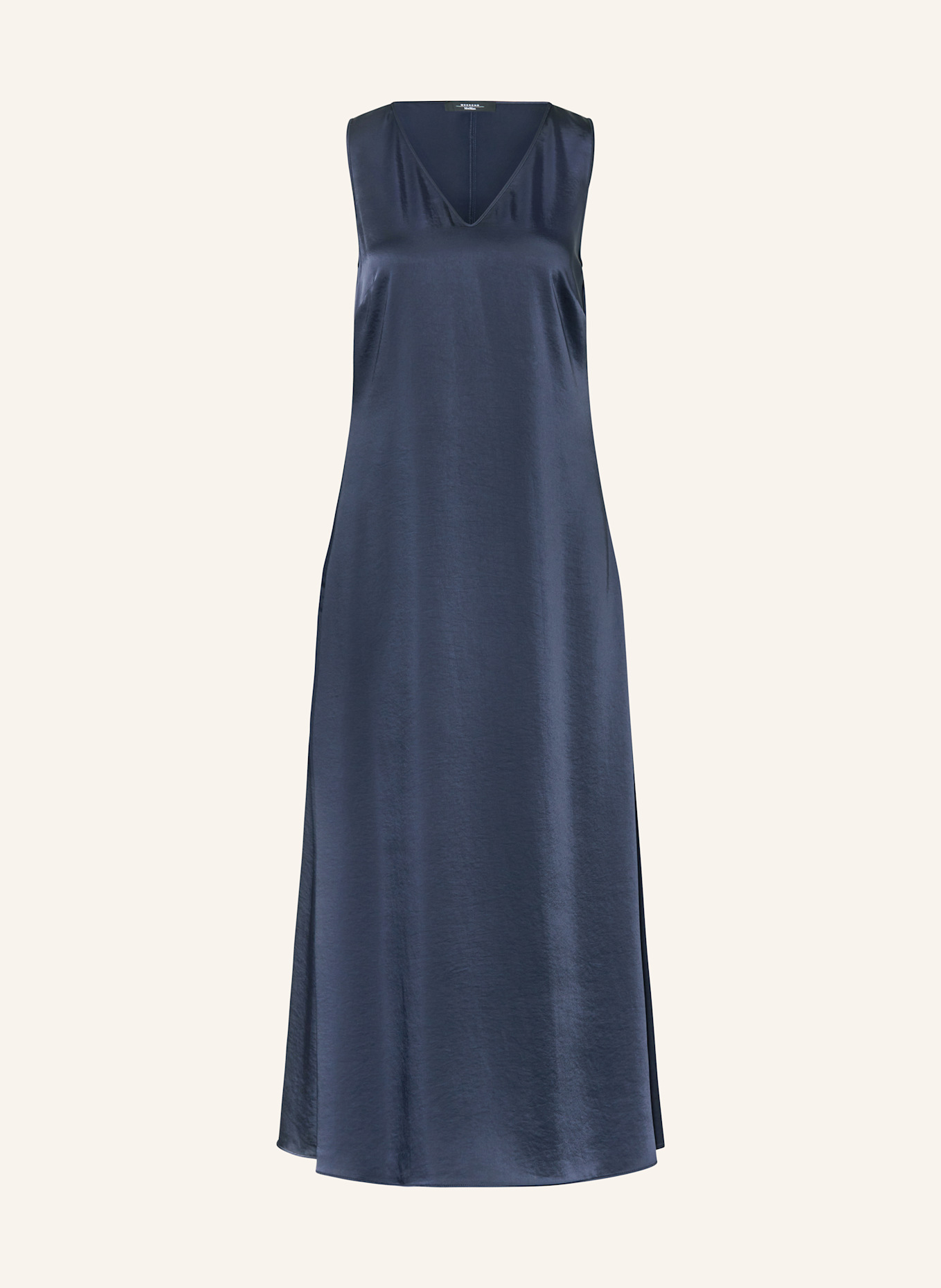 WEEKEND Max Mara Satinkleid OTTELIA: DUNKELBLAU