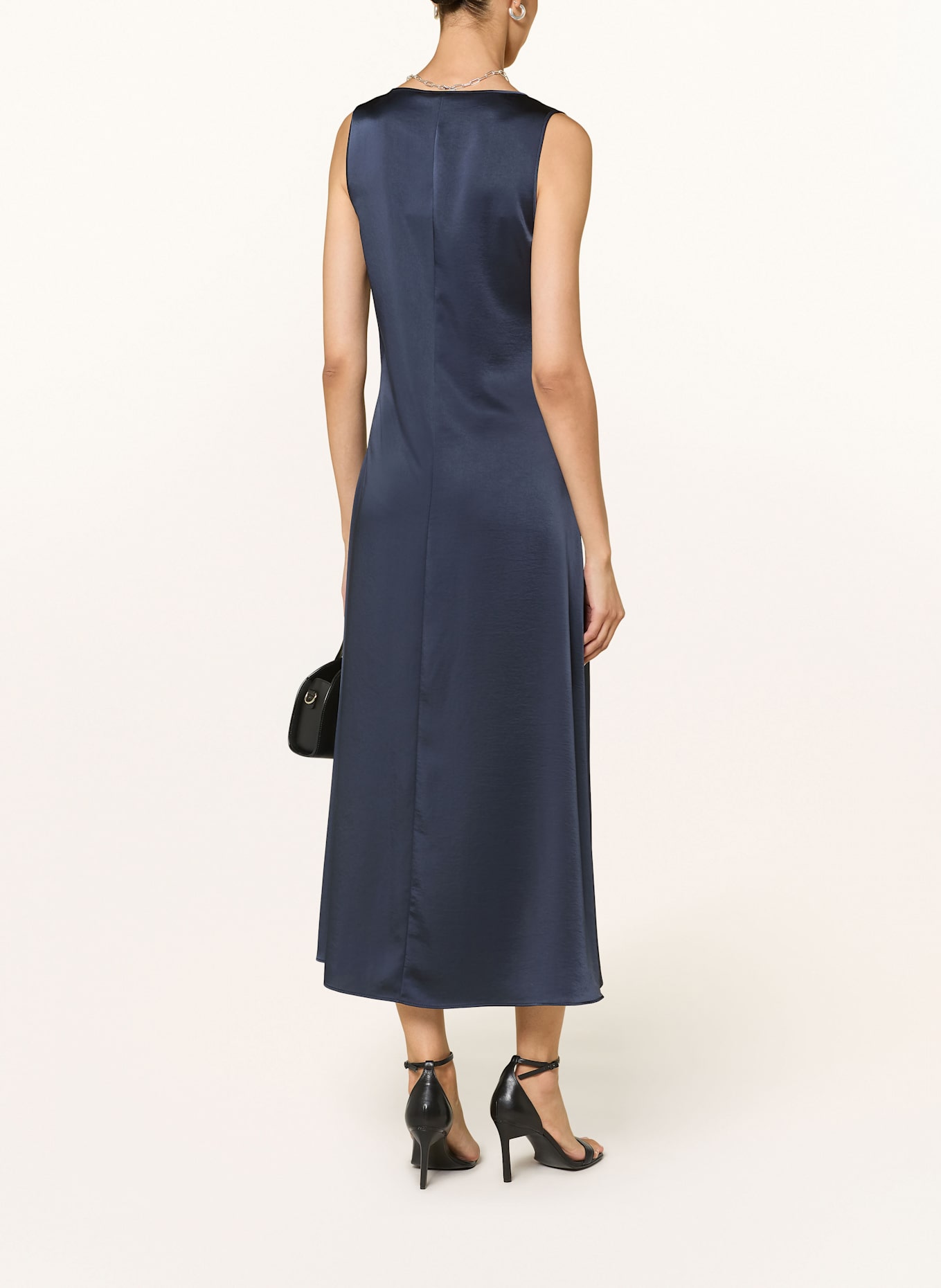 WEEKEND Max Mara Satinkleid OTTELIA: DUNKELBLAU