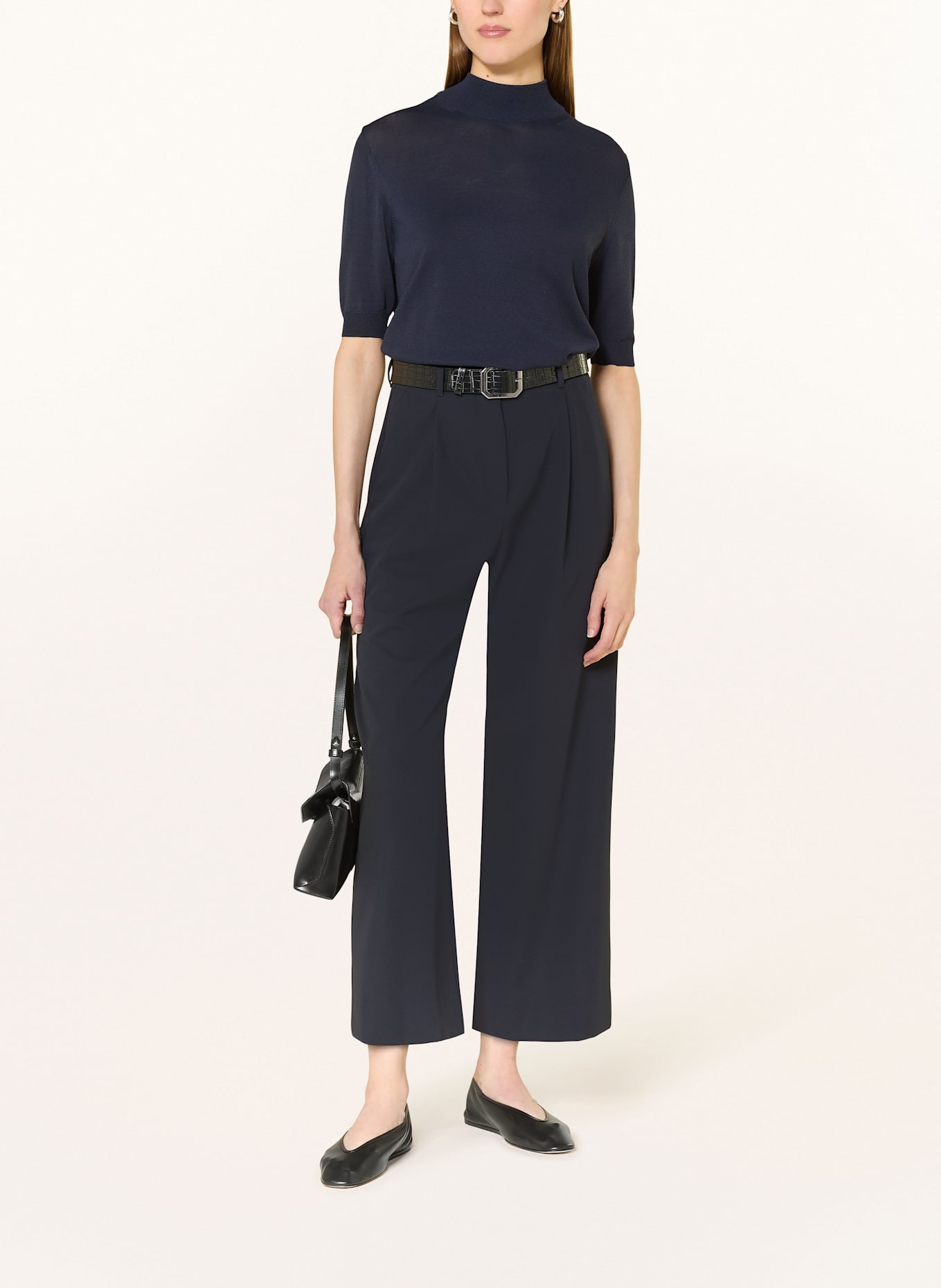 S Max Mara Marlenehose SIRI: DUNKELBLAU
