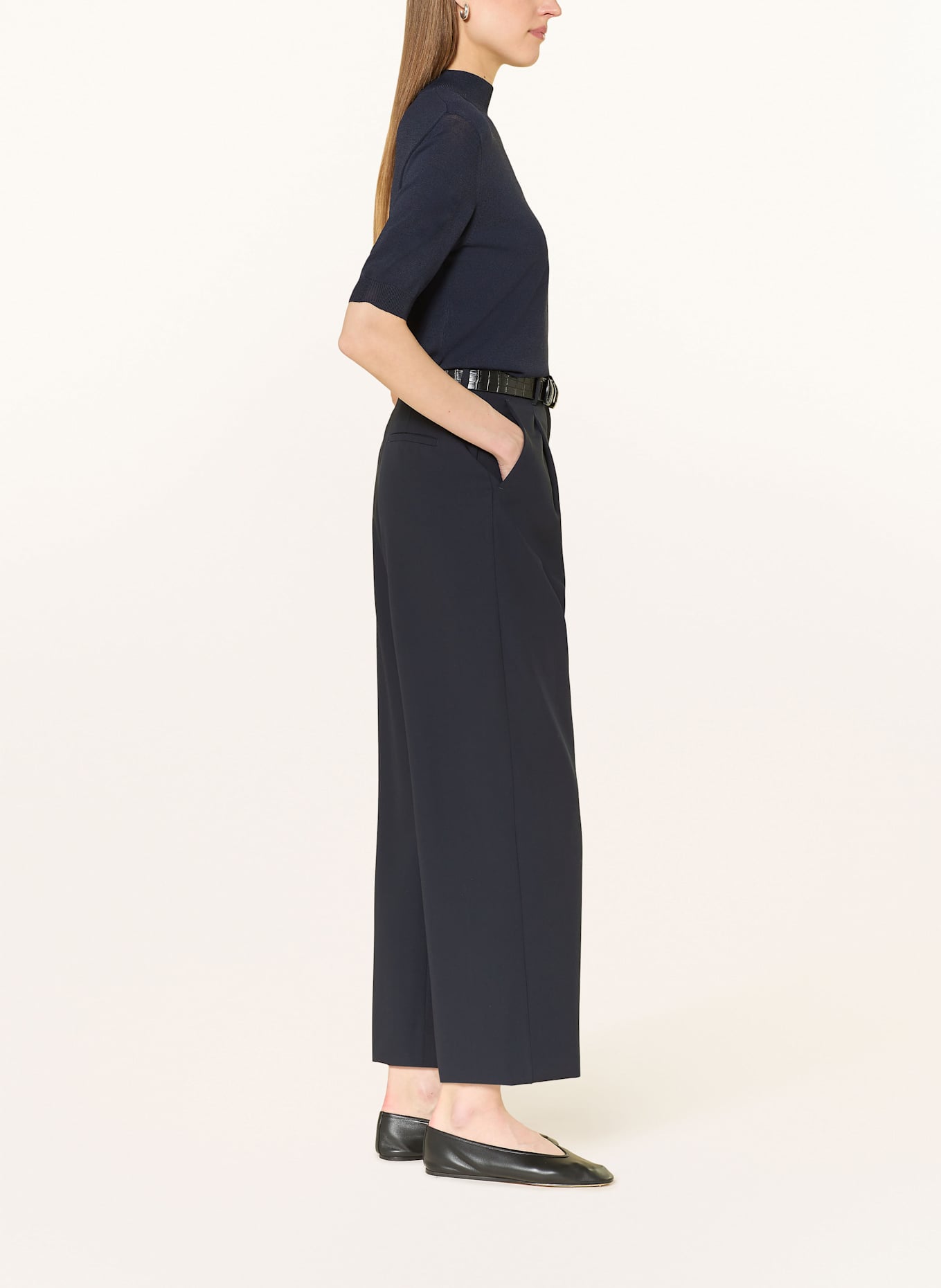 S Max Mara Marlenehose SIRI: DUNKELBLAU