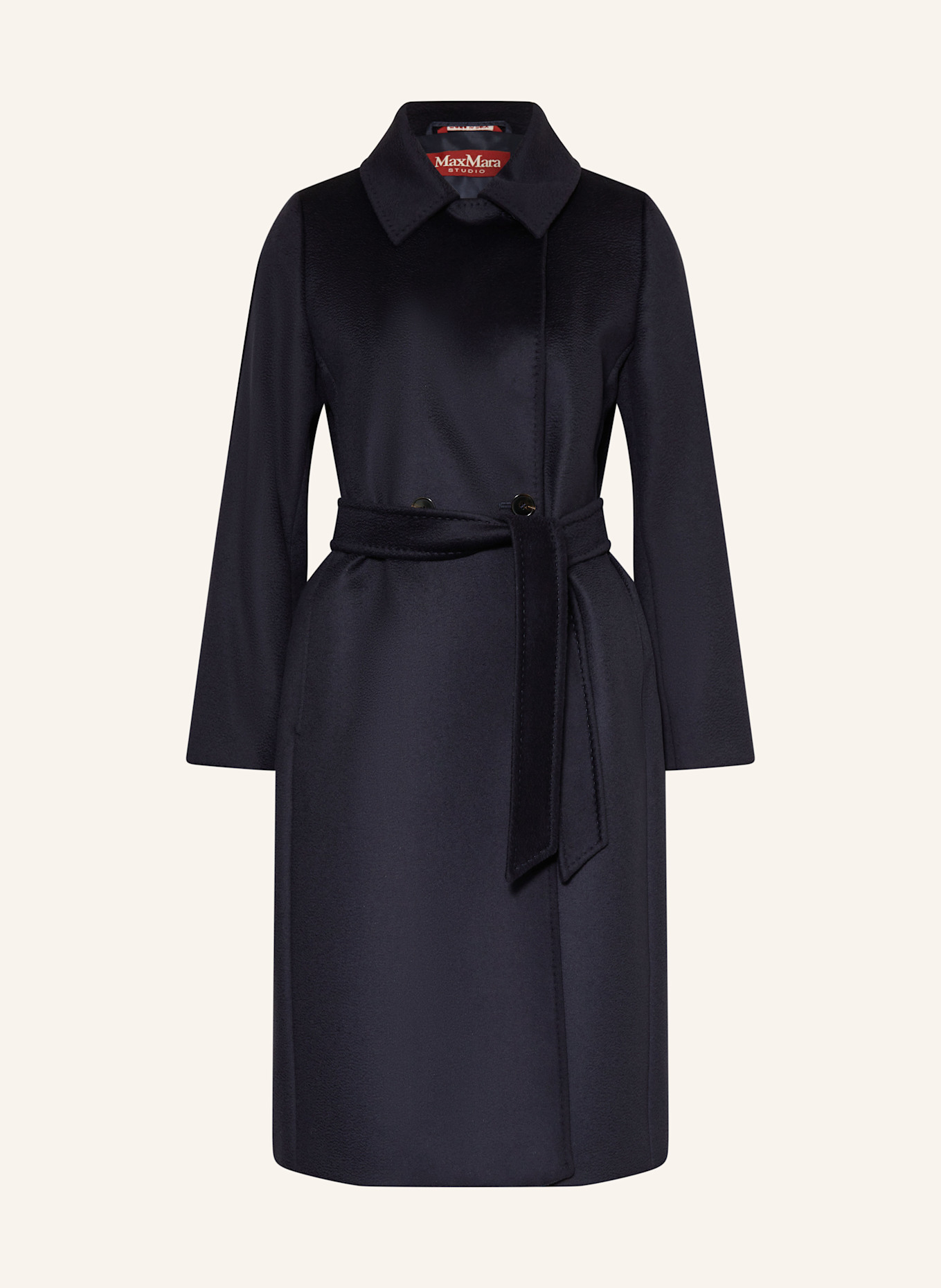 Chinos for men Wool coat BCOLLAG: DARK BLUE