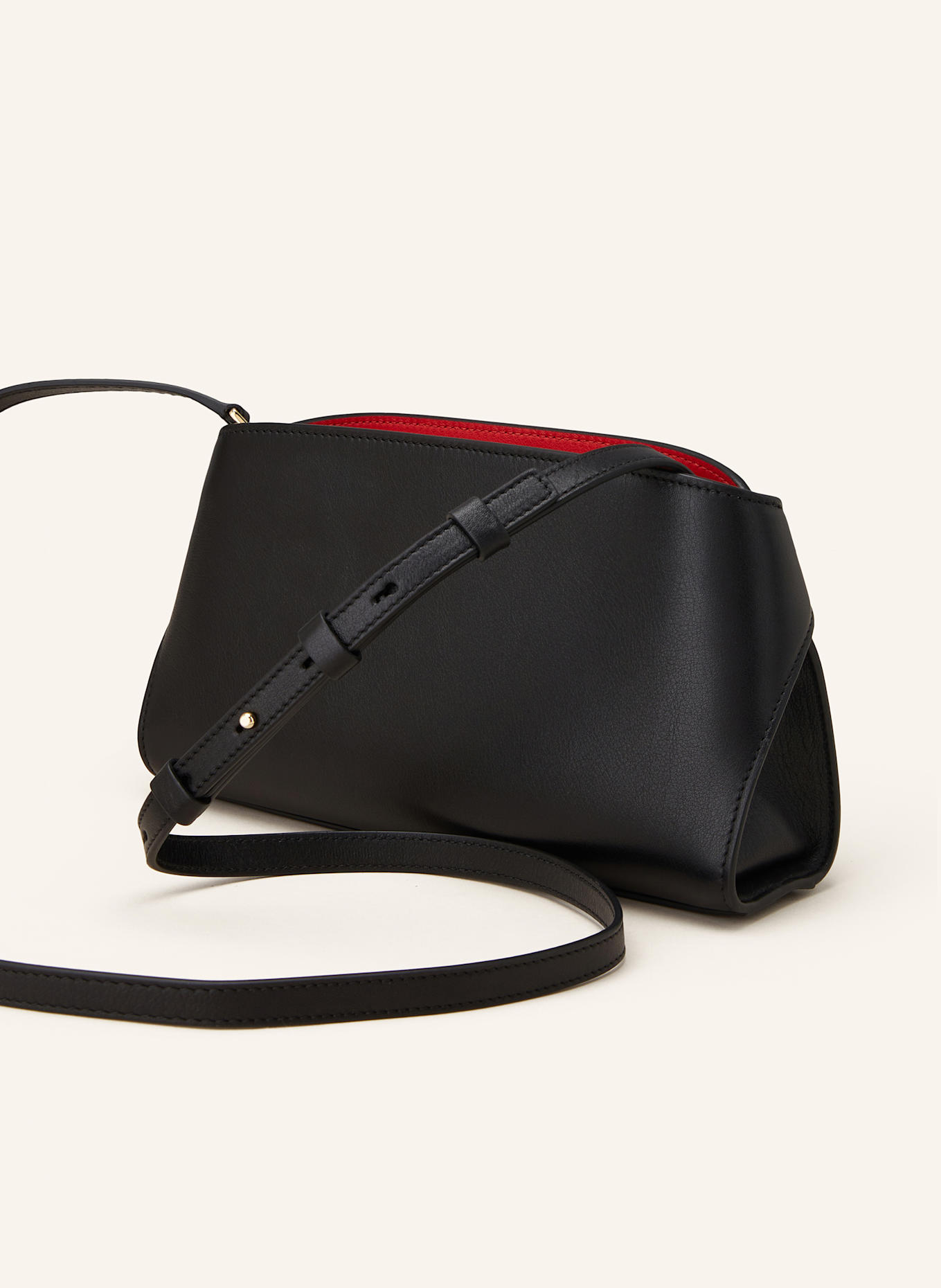 FERRAGAMO Umhängetasche HUG: SCHWARZ