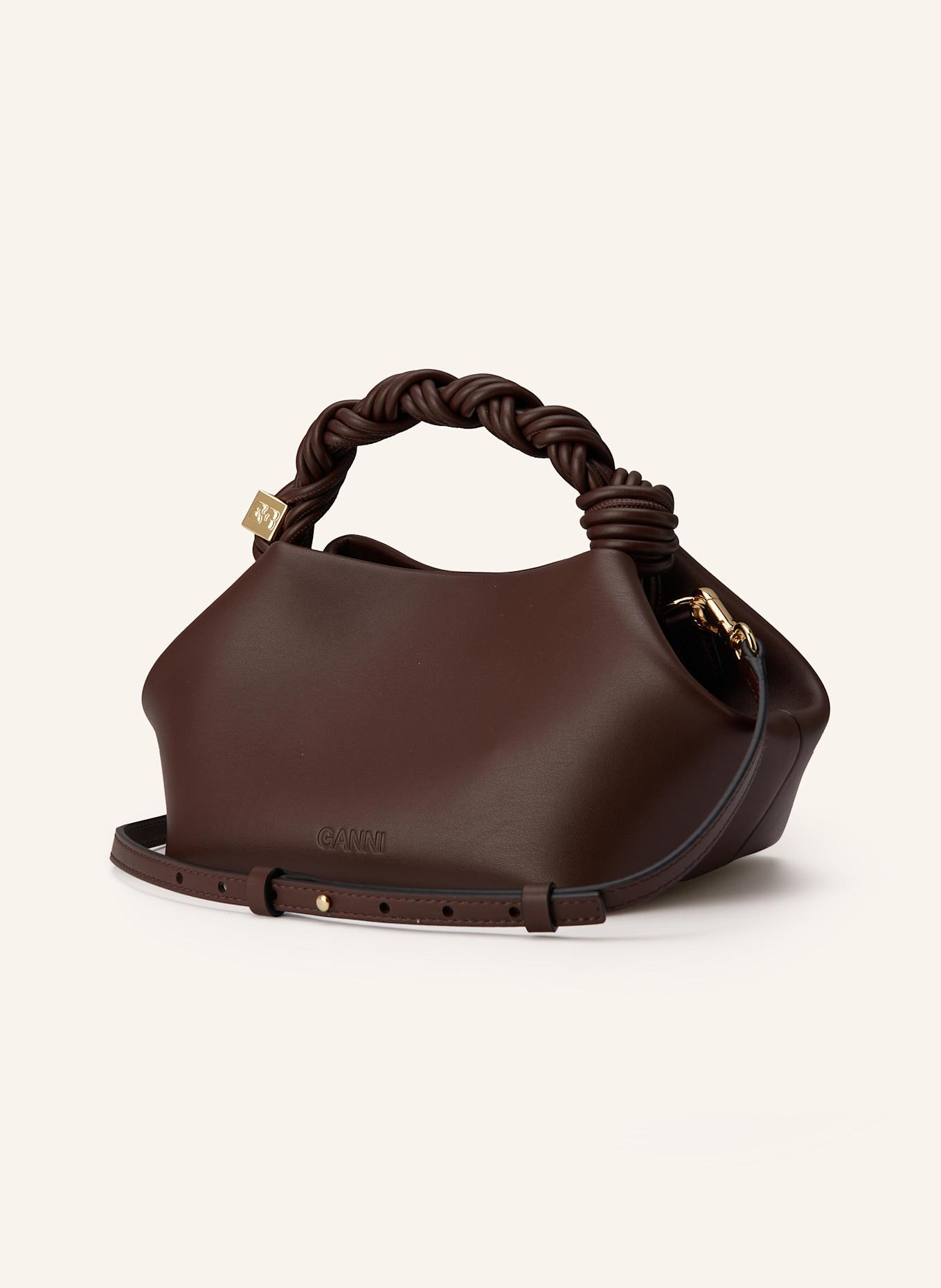GANNI Handtasche BOU BAG SMALL: BRAUN