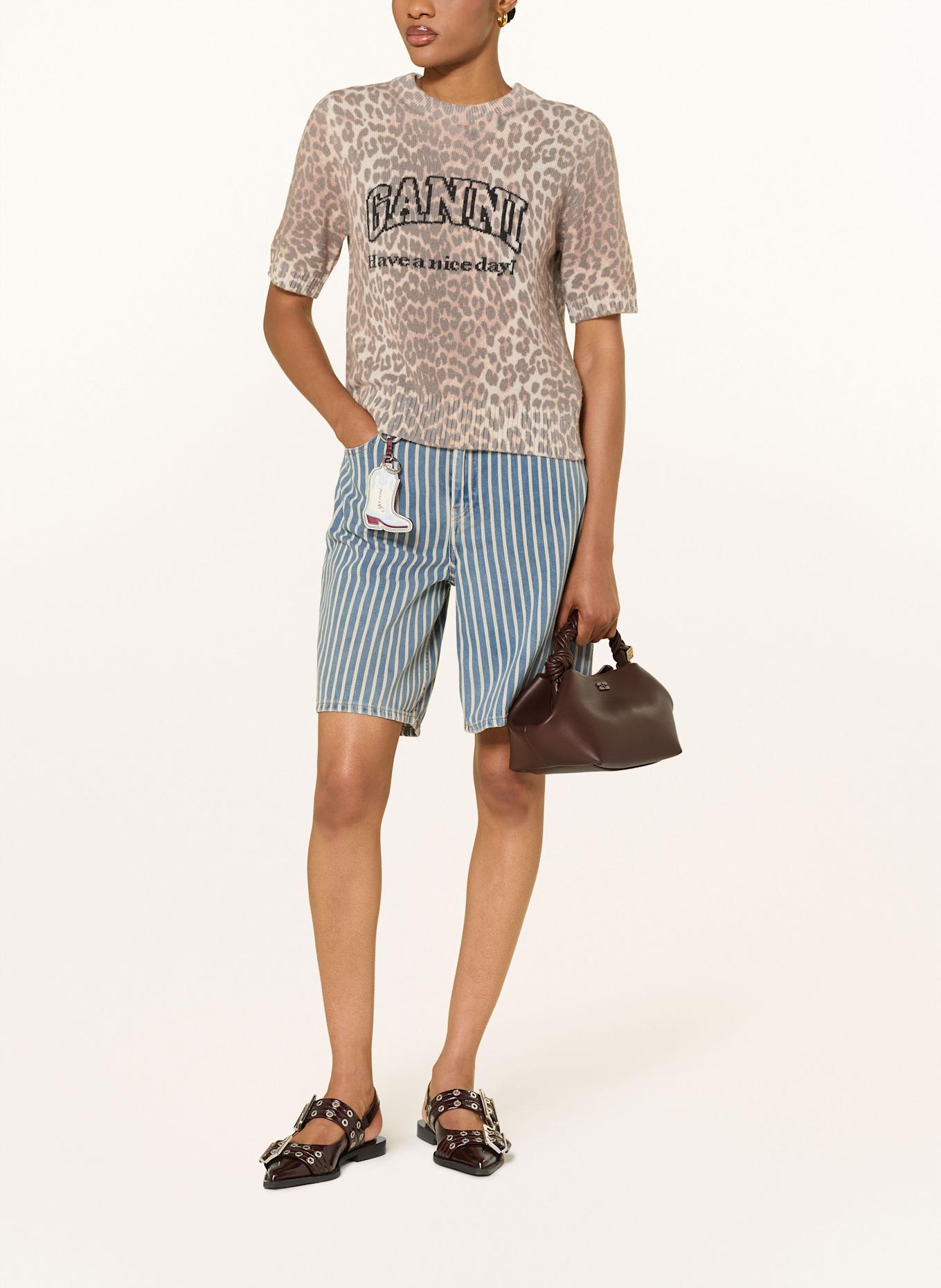 GANNI Handtasche BOU BAG SMALL: BRAUN