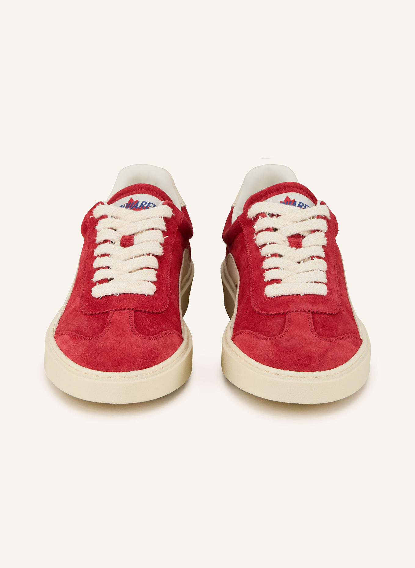 DSQUARED2 Sneaker: ROT/ ECRU