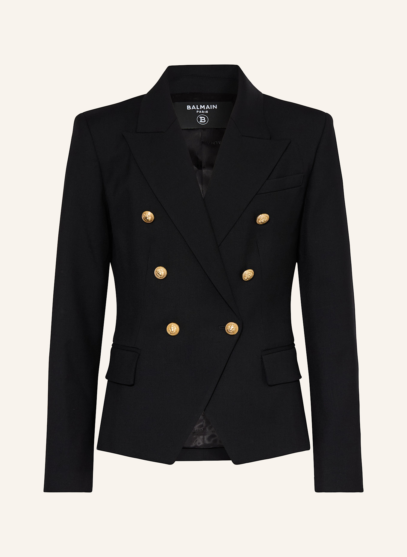BALMAIN Blezer: CZARNY