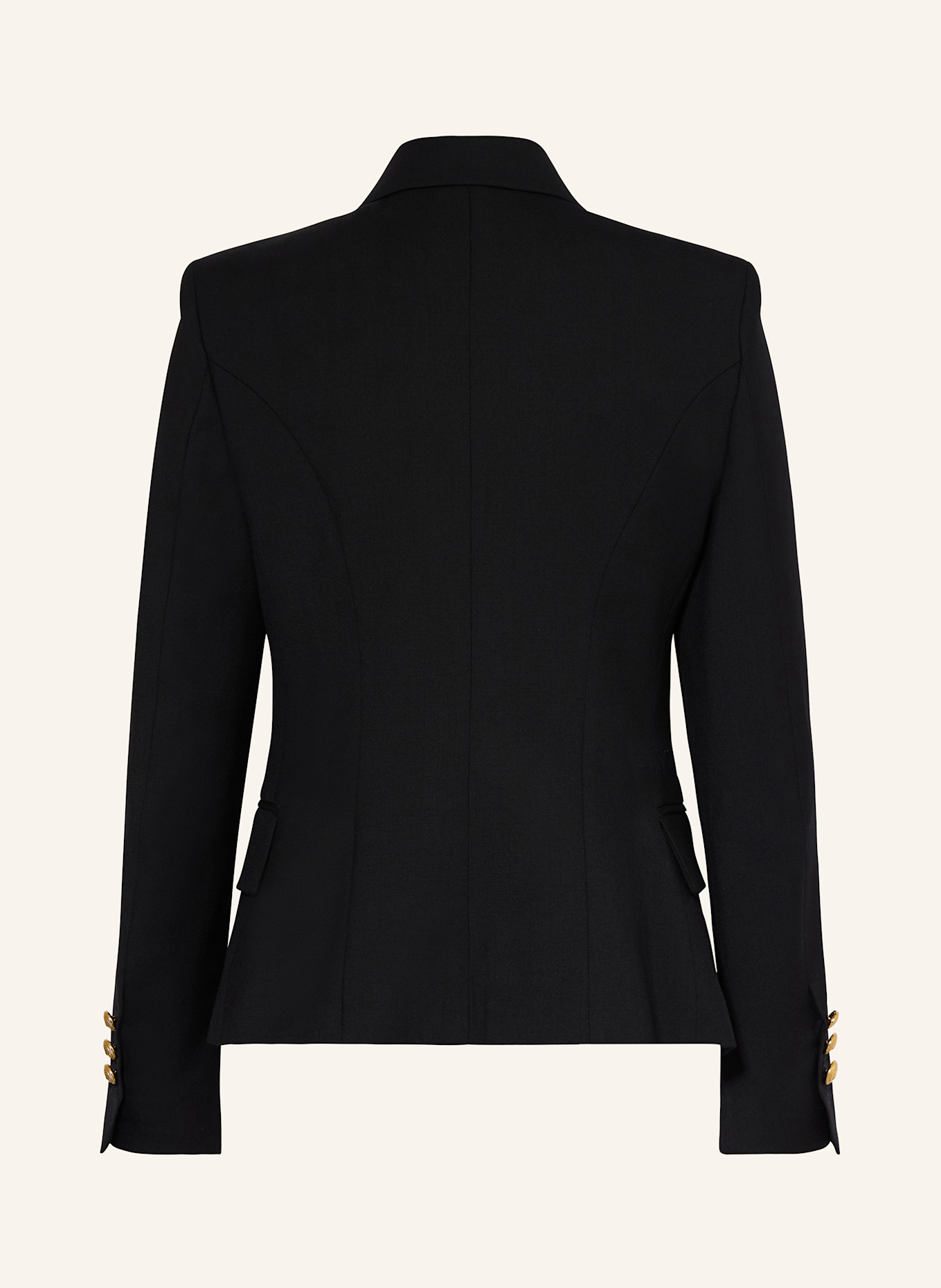 BALMAIN Blezer: CZARNY