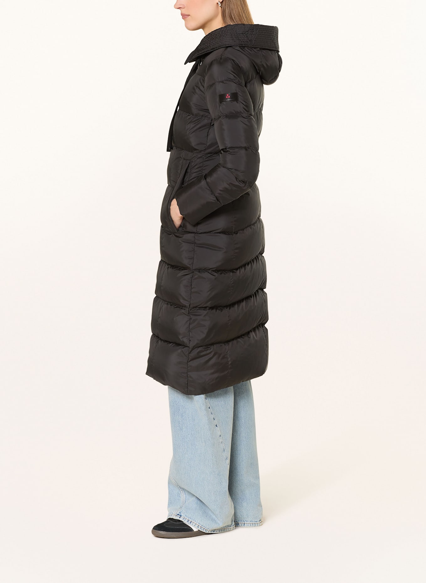 PEUTEREY Daunenmantel NUNKI: SCHWARZ