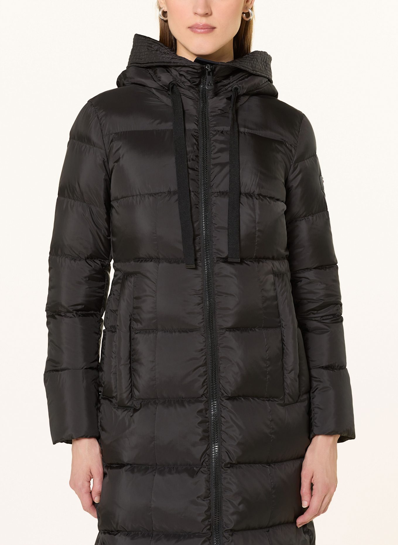 PEUTEREY Daunenmantel NUNKI: SCHWARZ