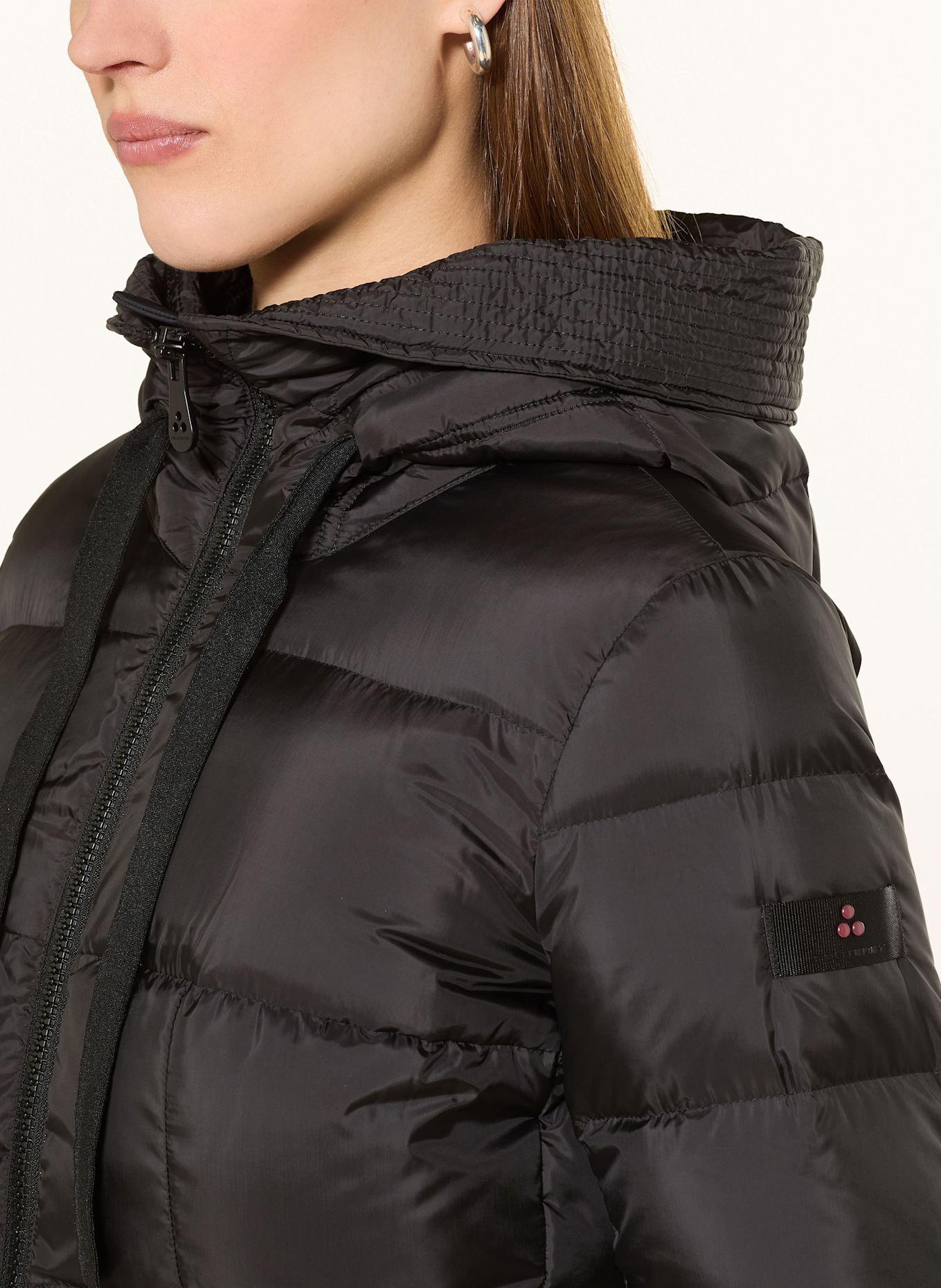 PEUTEREY Daunenmantel NUNKI: SCHWARZ