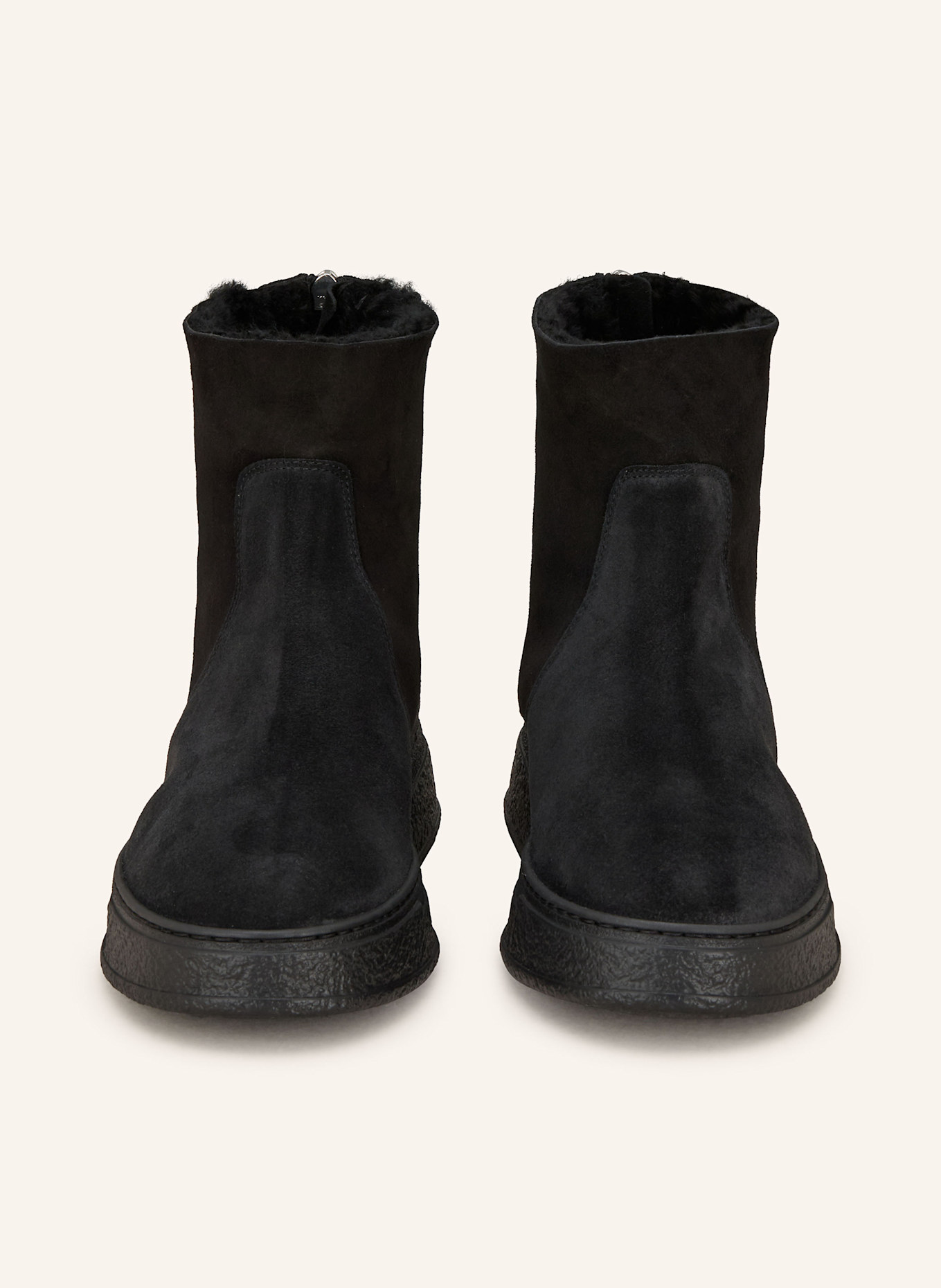 AGL Plateau-Boots GIULY WARM: SCHWARZ