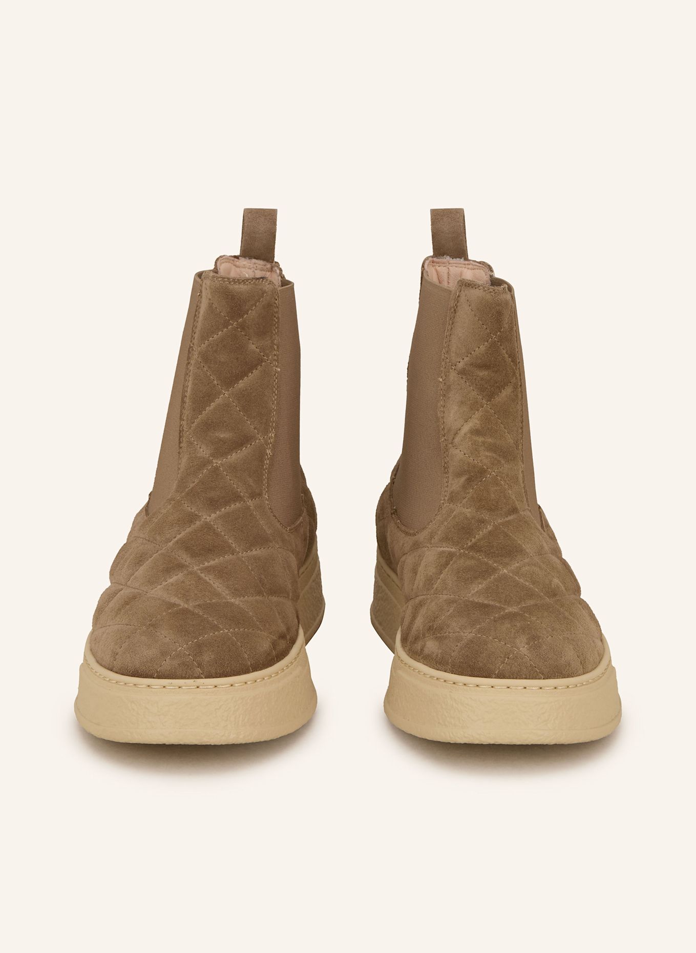 AGL Chelsea-Boots GIULY: BEIGE
