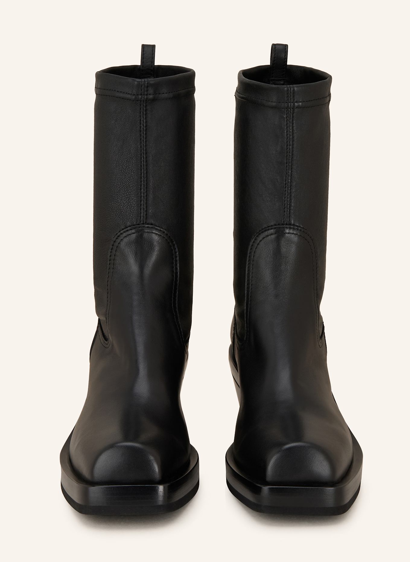 AGL Cowboy Boots MOTA: SCHWARZ