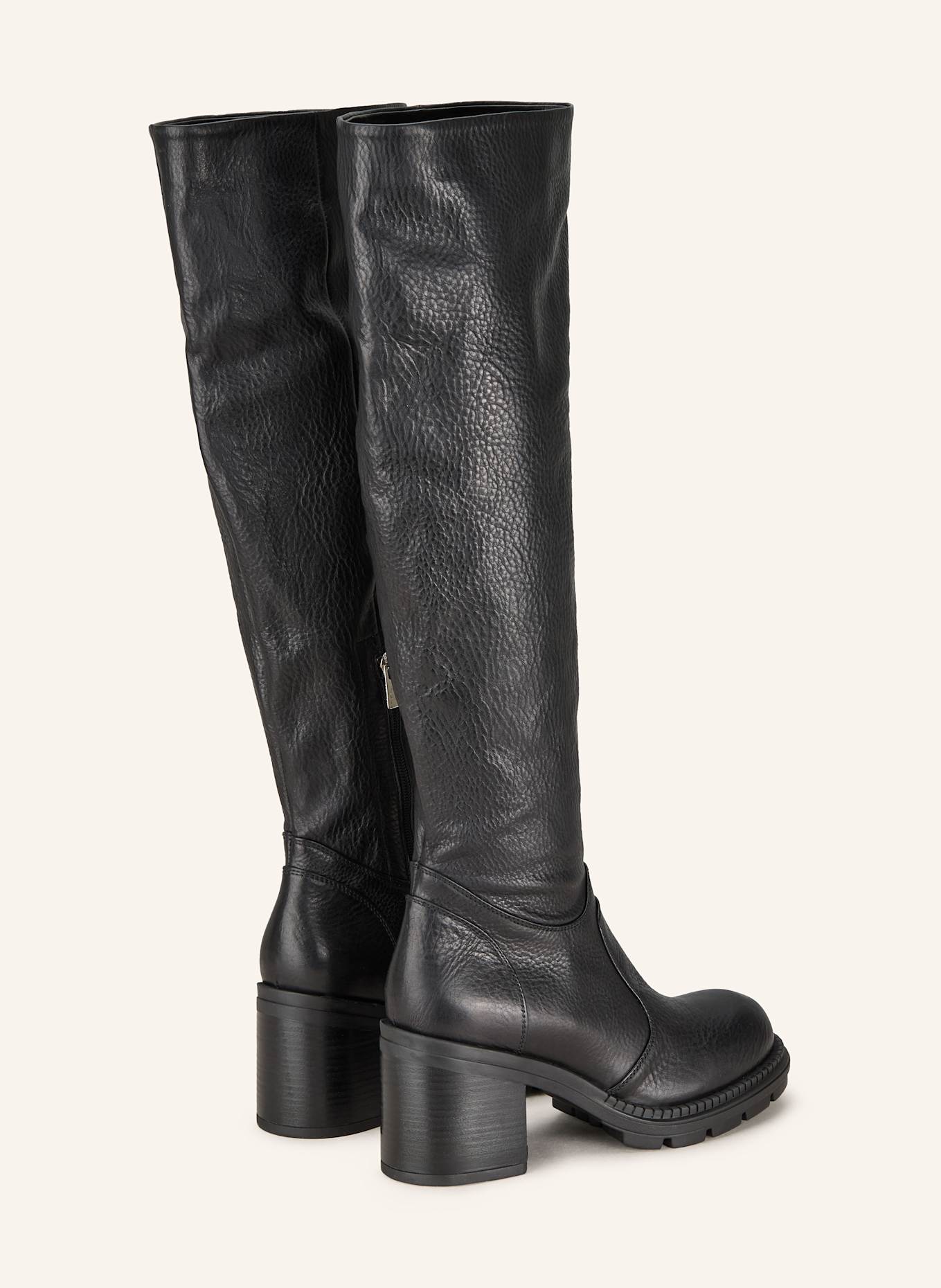 AGL Overknee-Stiefel FRANKY: SCHWARZ