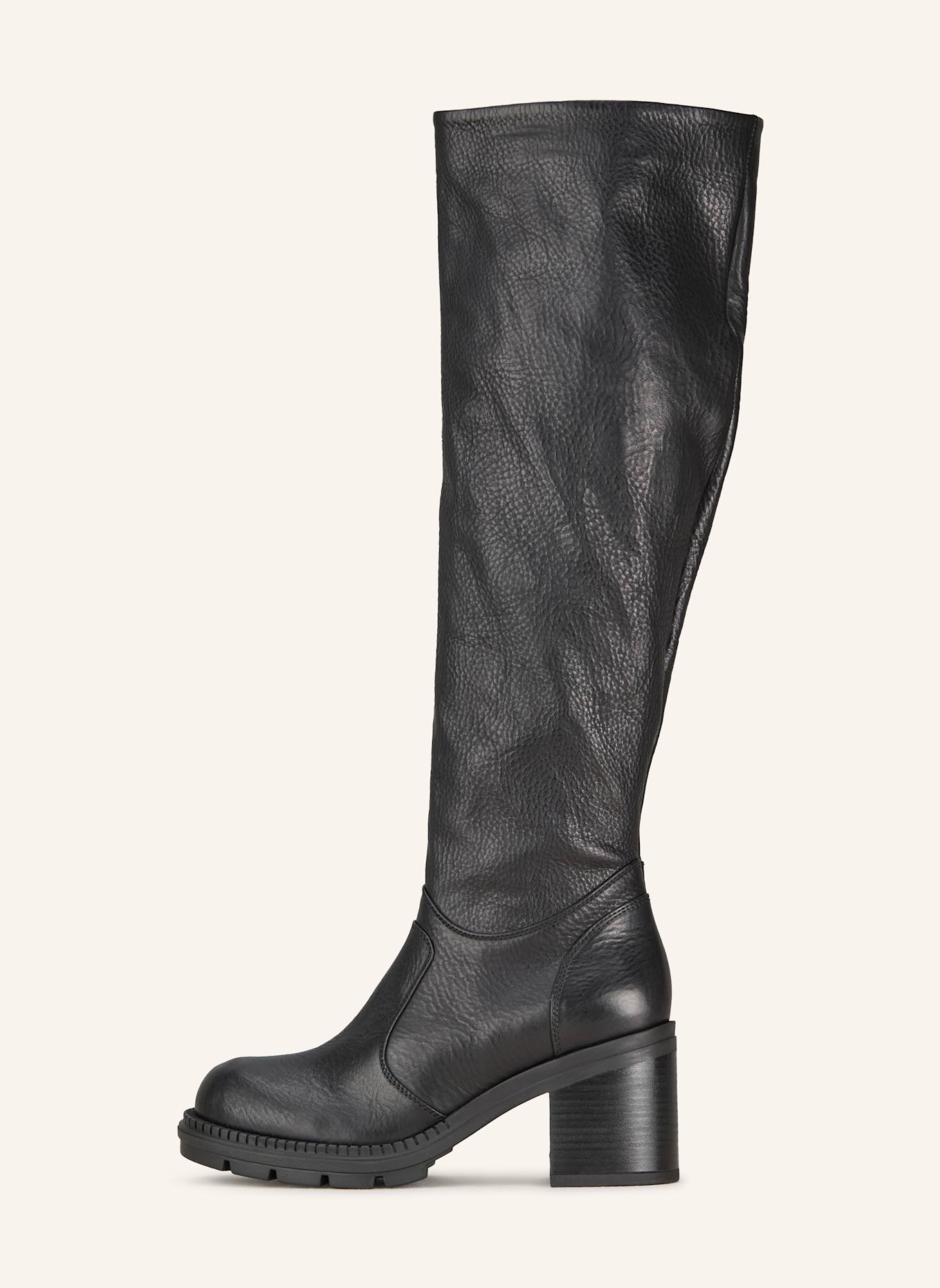 AGL Overknee-Stiefel FRANKY: SCHWARZ