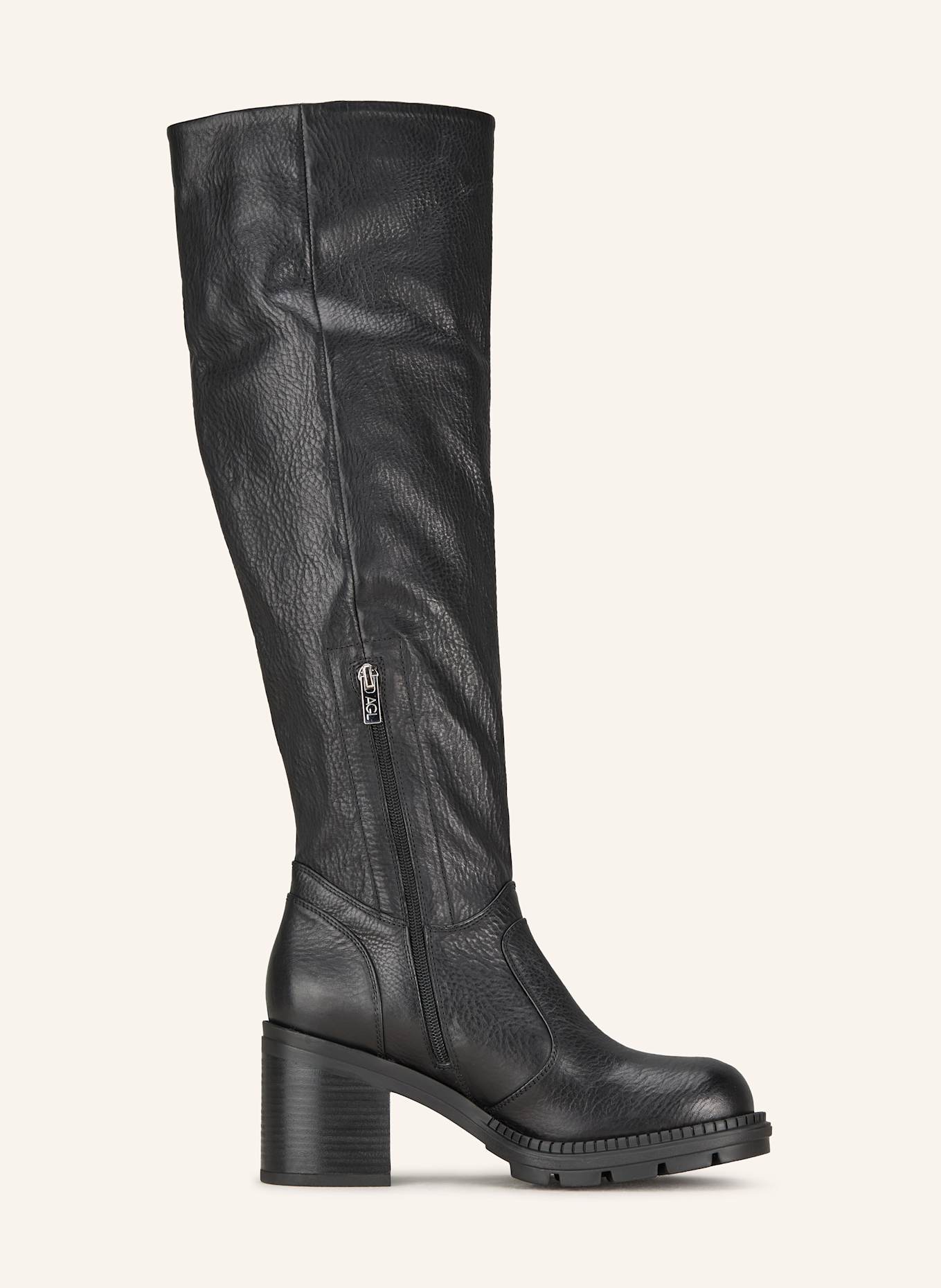AGL Overknee-Stiefel FRANKY: SCHWARZ