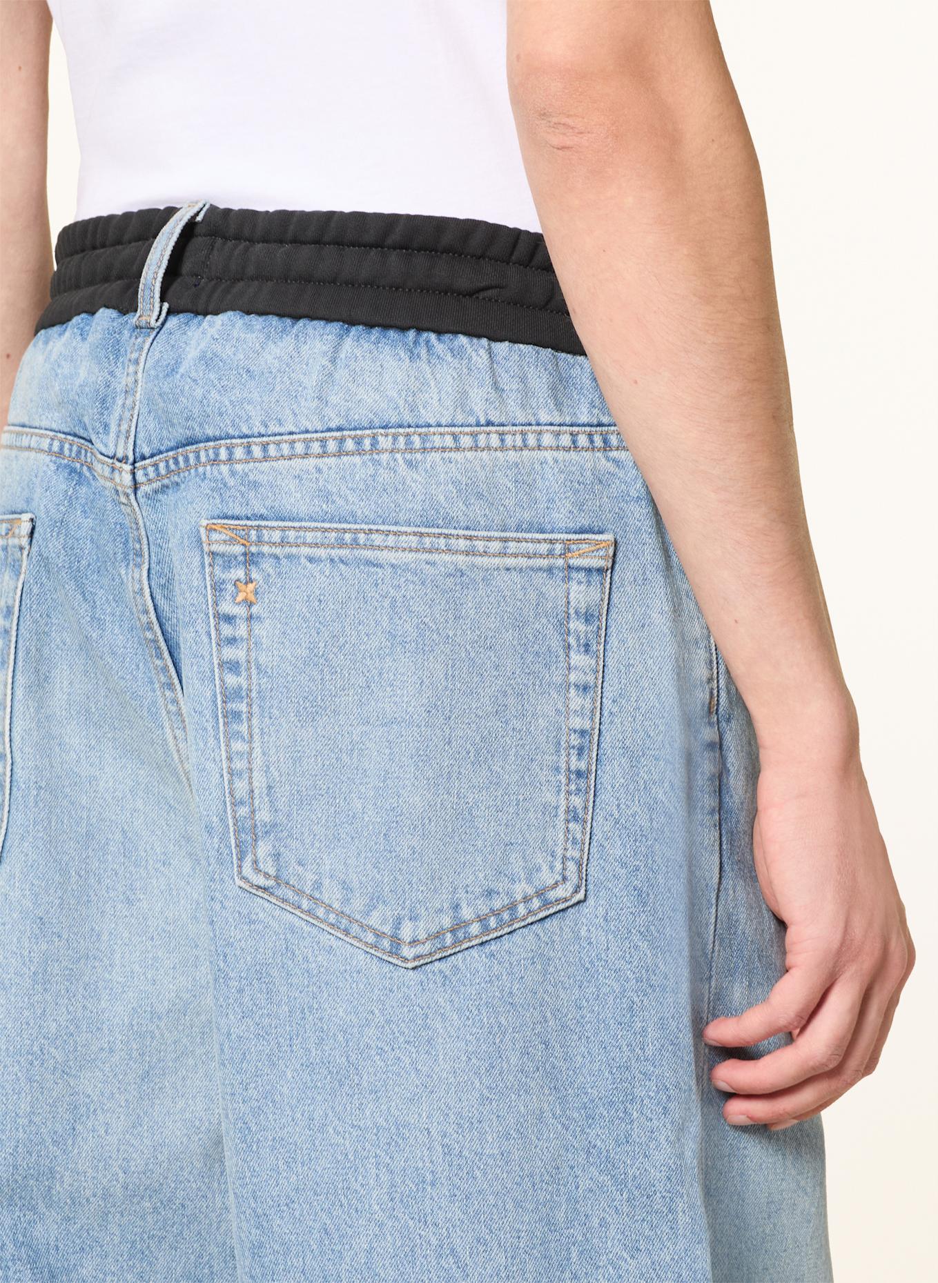 HUGO Jeans DRAISEN Oversize Fit: 446 TURQUOISE/AQUA