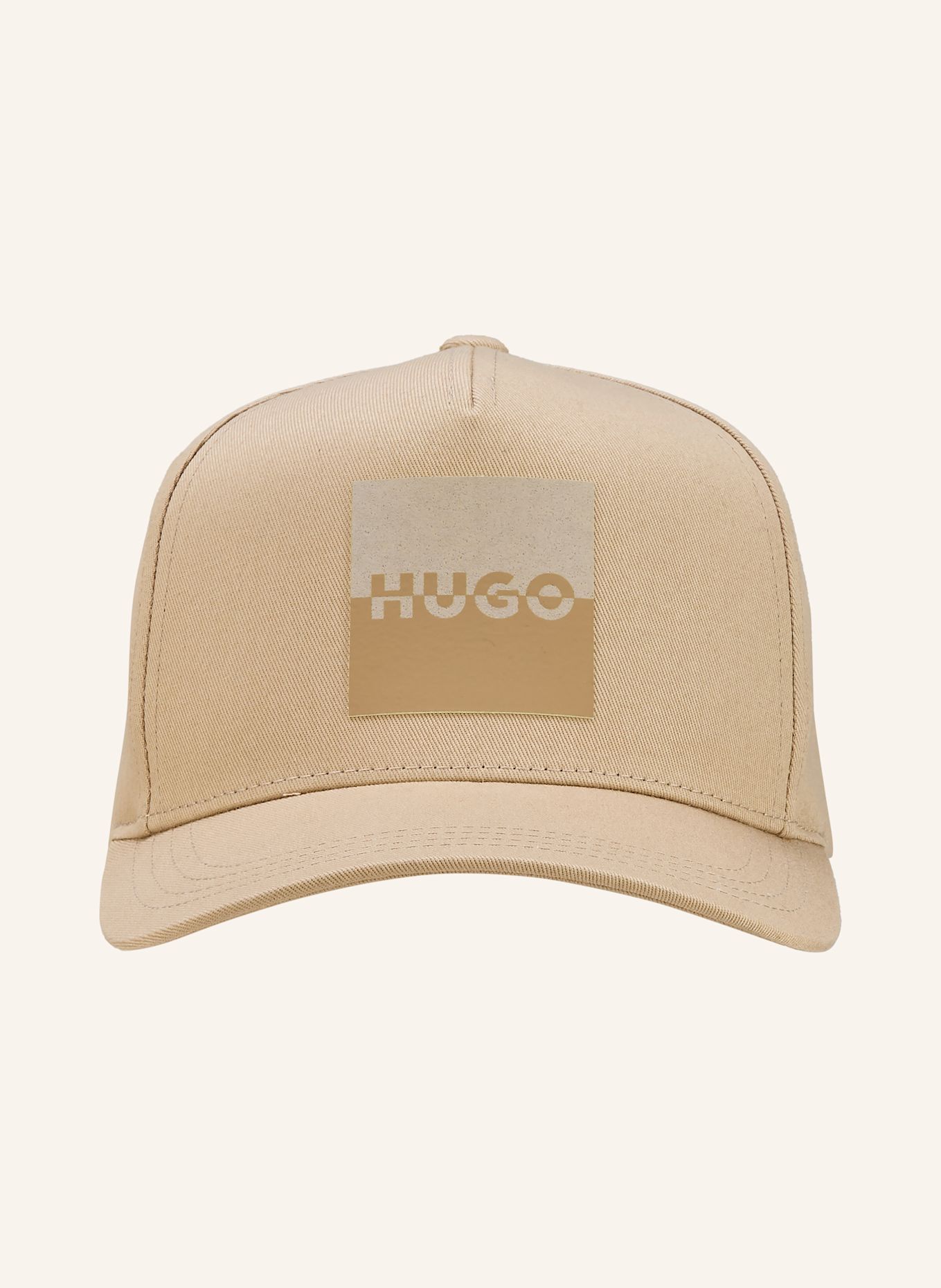 HUGO Cap: BEIGE