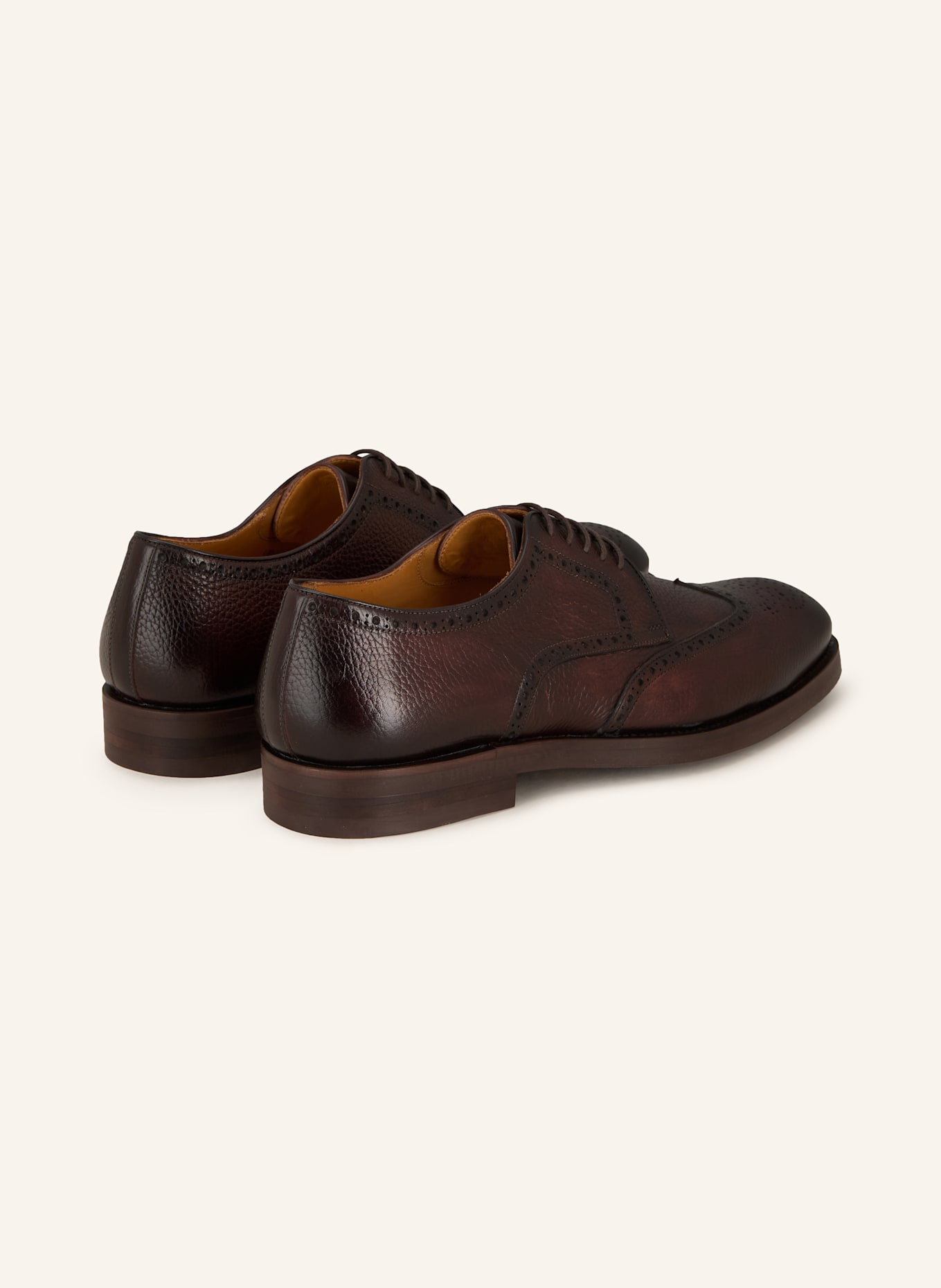 MAGNANNI Buty sznurowane RUGOWIND: CIEMNOBRĄZOWY