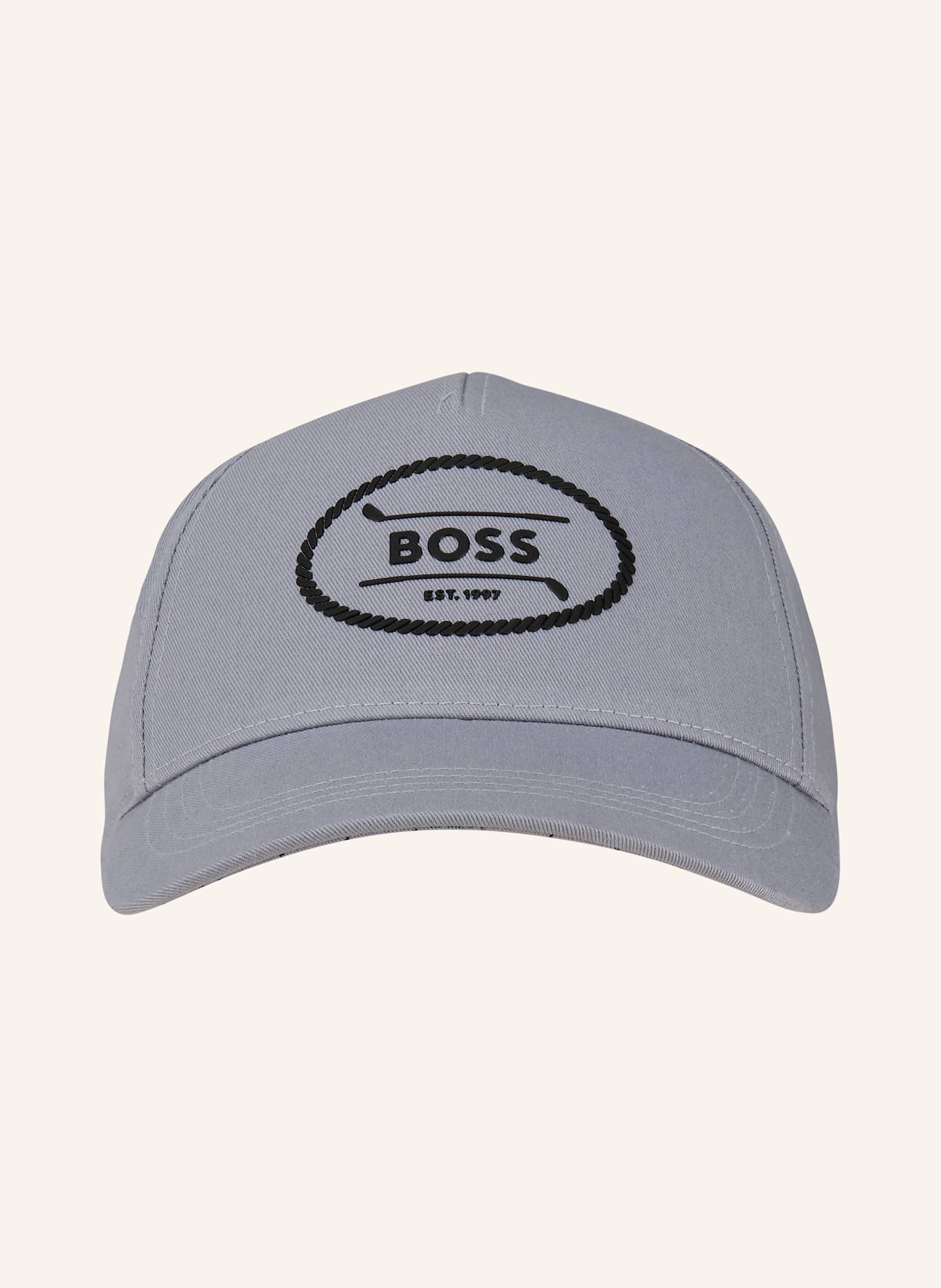 BOSS Cap PRYER: BLAUGRAU