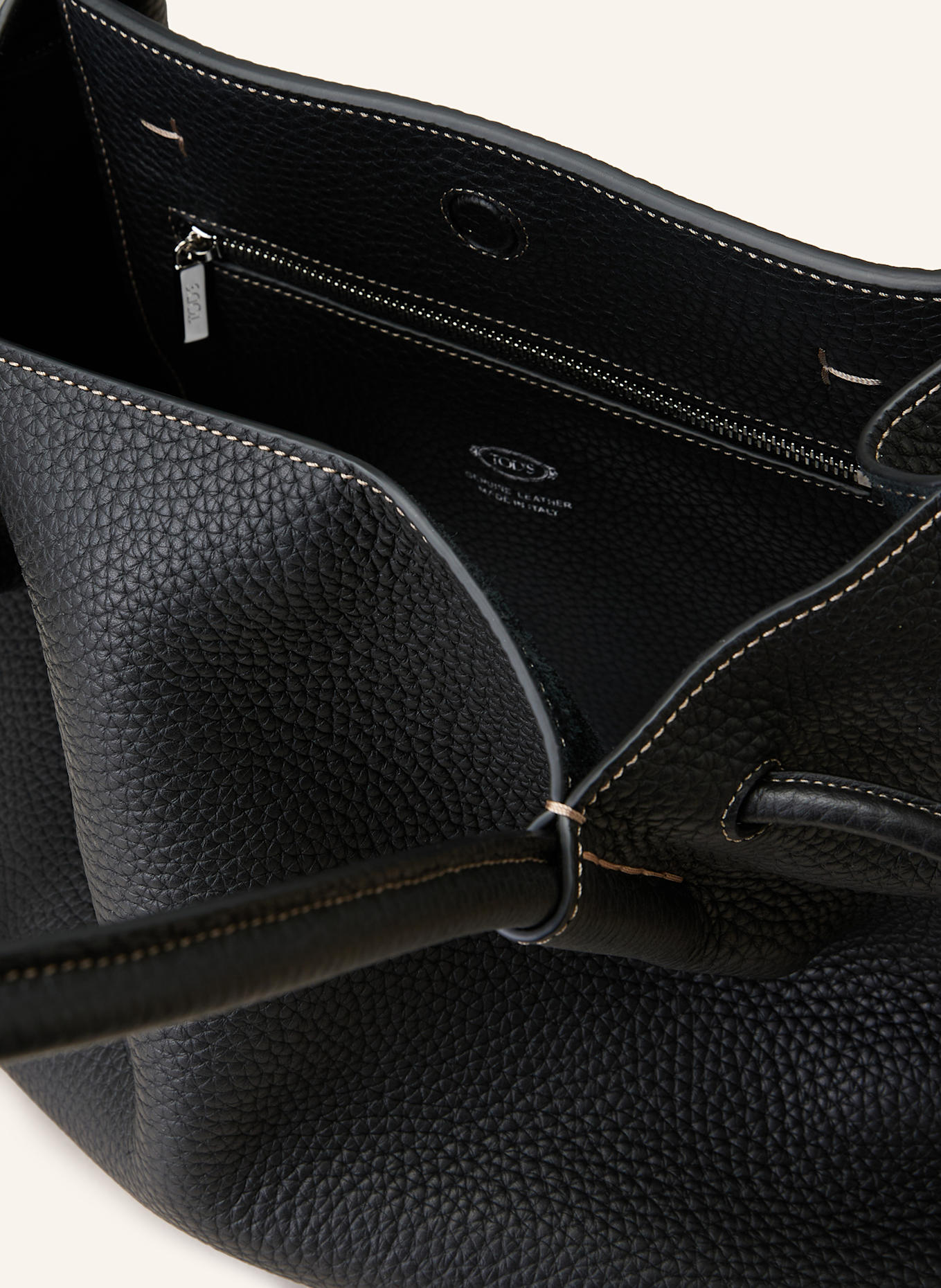 TOD'S Shopper: BLACK