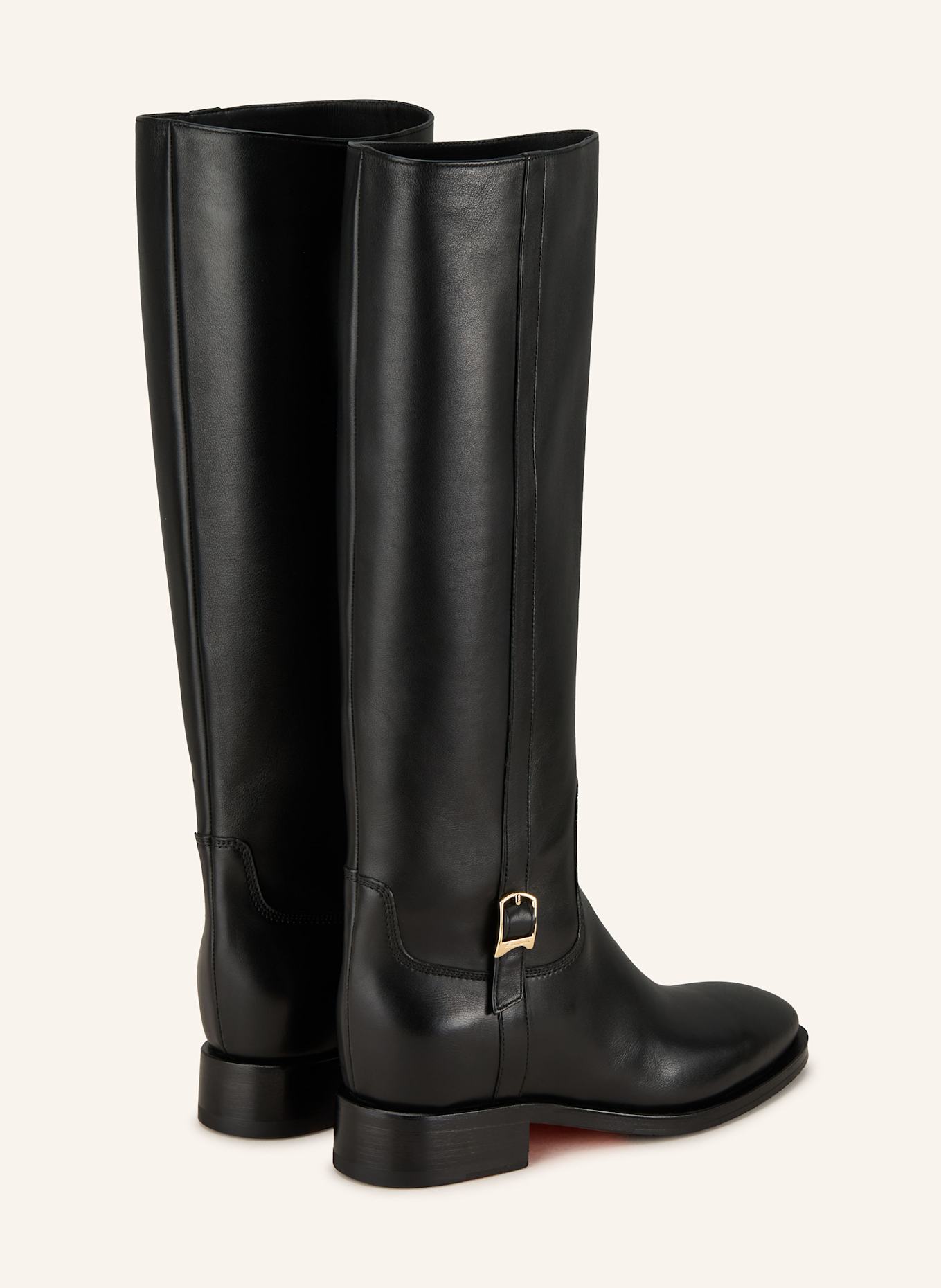 Santoni Stiefel HERMI: SCHWARZ