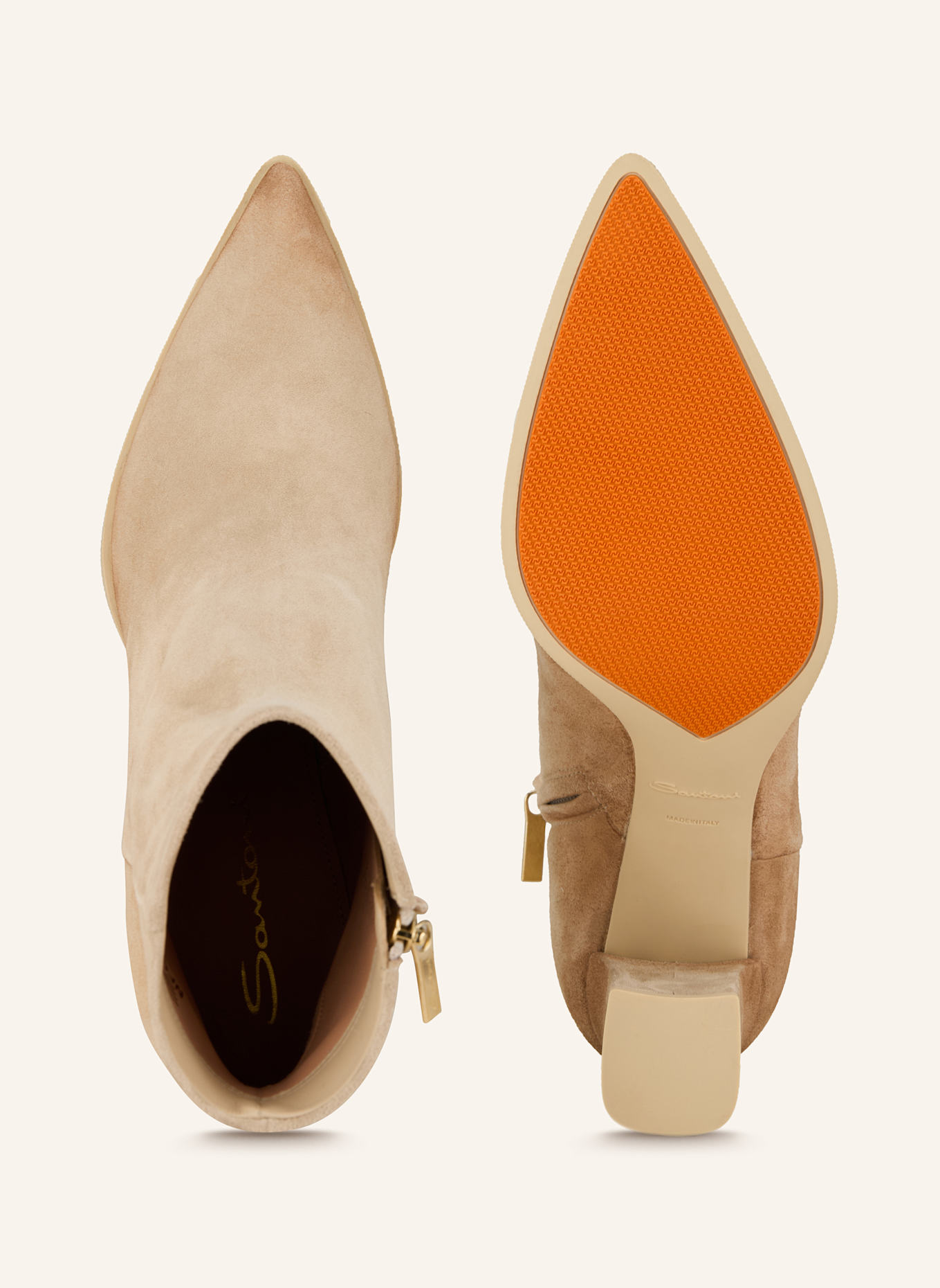 Santoni Stiefeletten ESTEL: HELLBRAUN