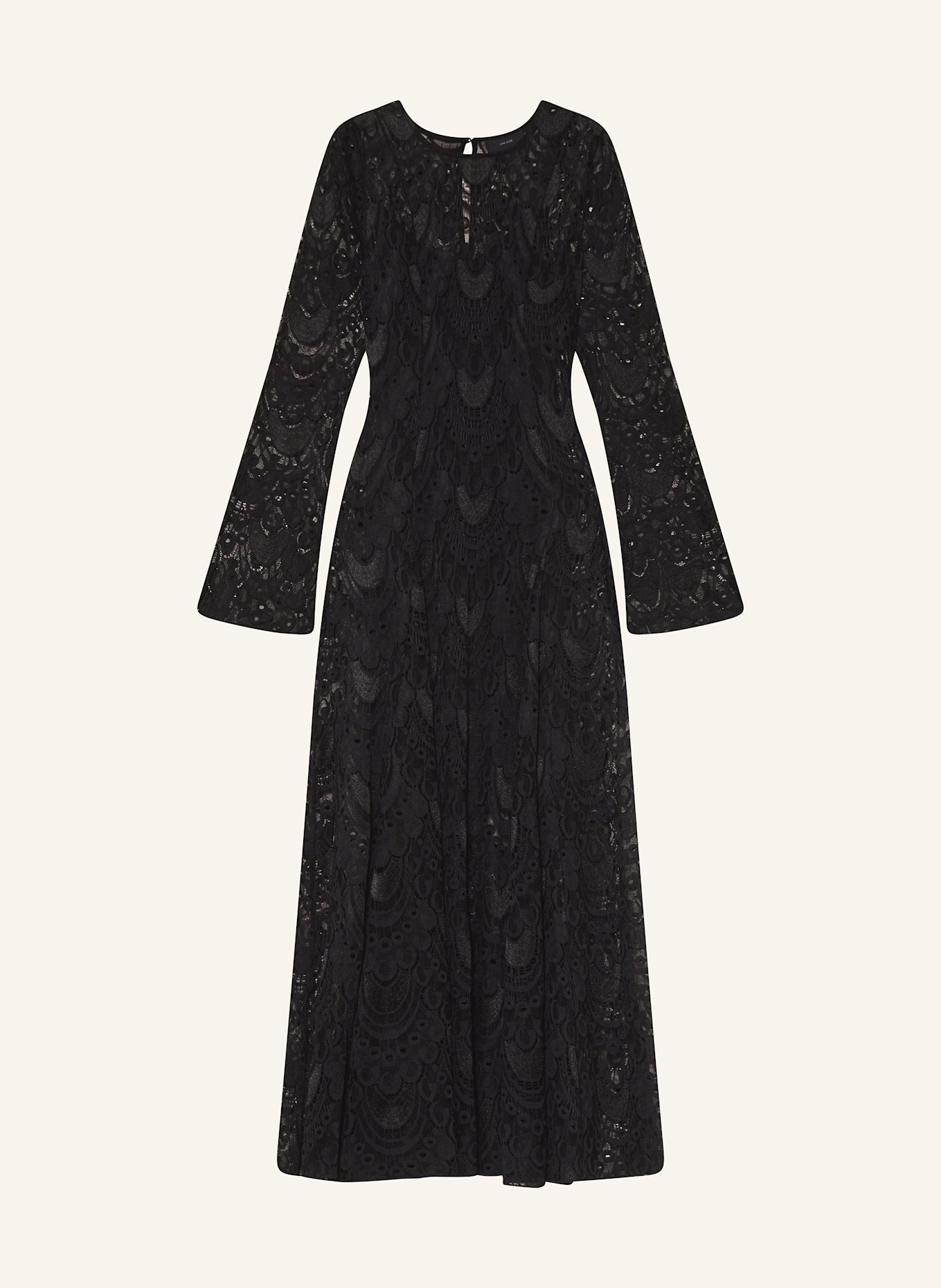 COPENHAGEN MUSE Kleid CMLACIE aus Lochspitze: SCHWARZ