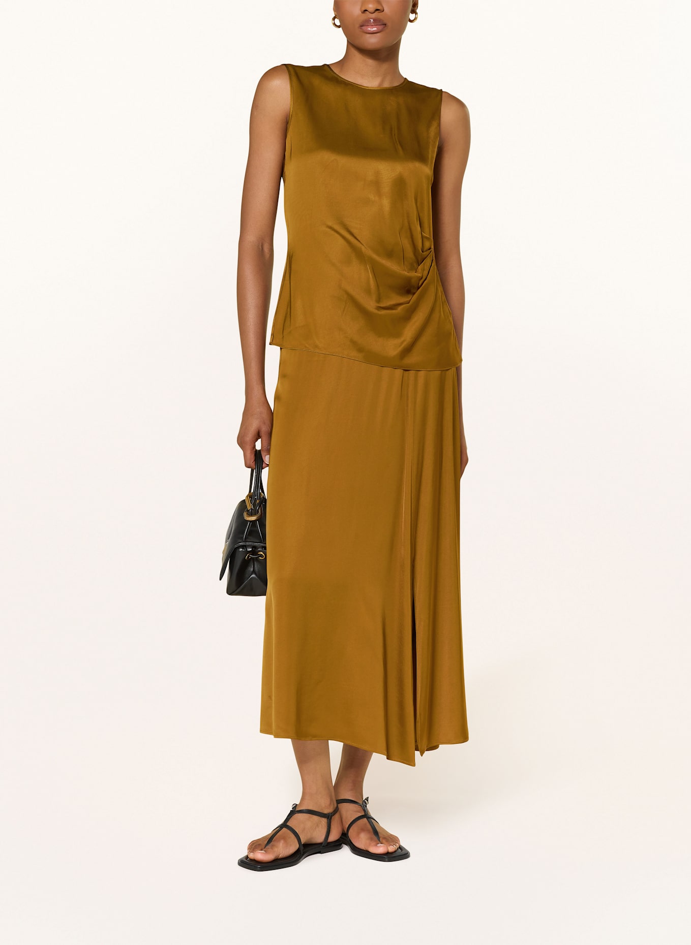 InWear Satintop KAYLAIW: CAMEL