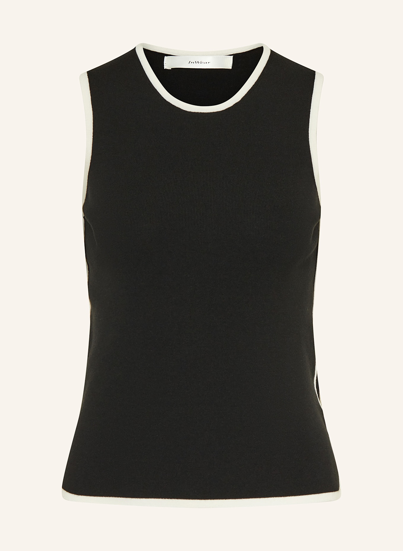 InWear Stricktop SACCOIW: SCHWARZ