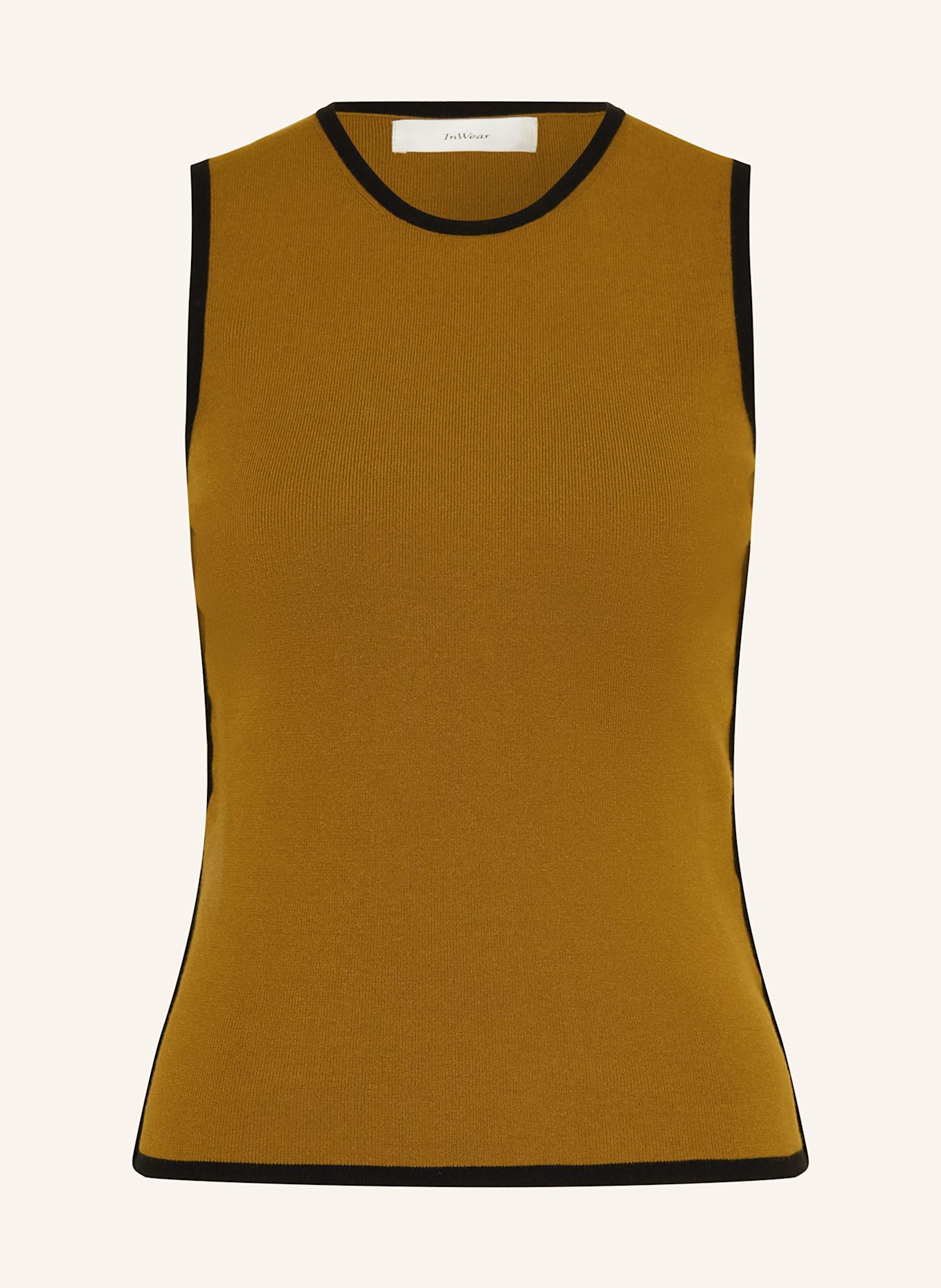 InWear Stricktop SACCOIW: BRAUN