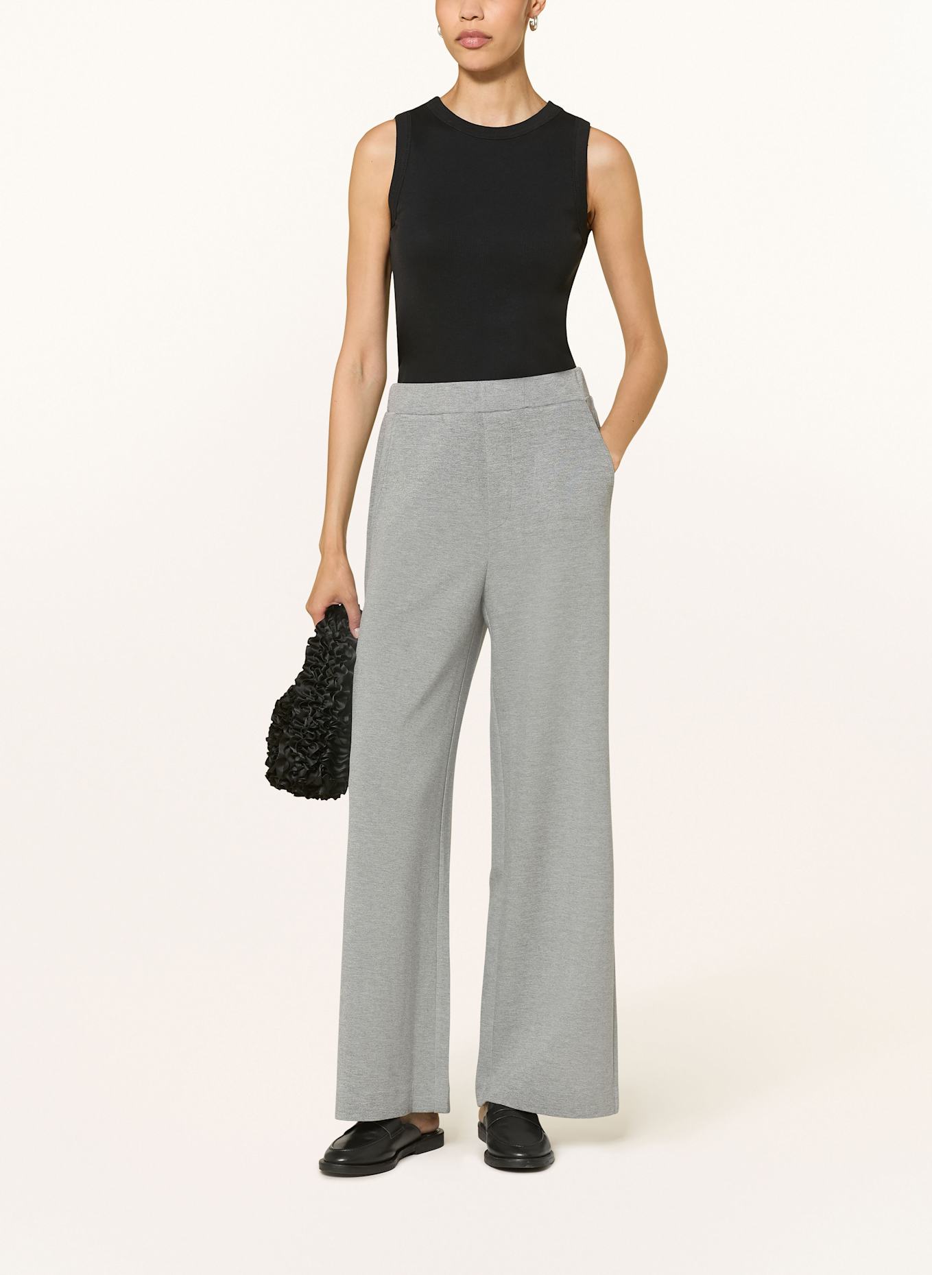 InWear Marlenehose GINCETTEIW aus Jersey: GRAU