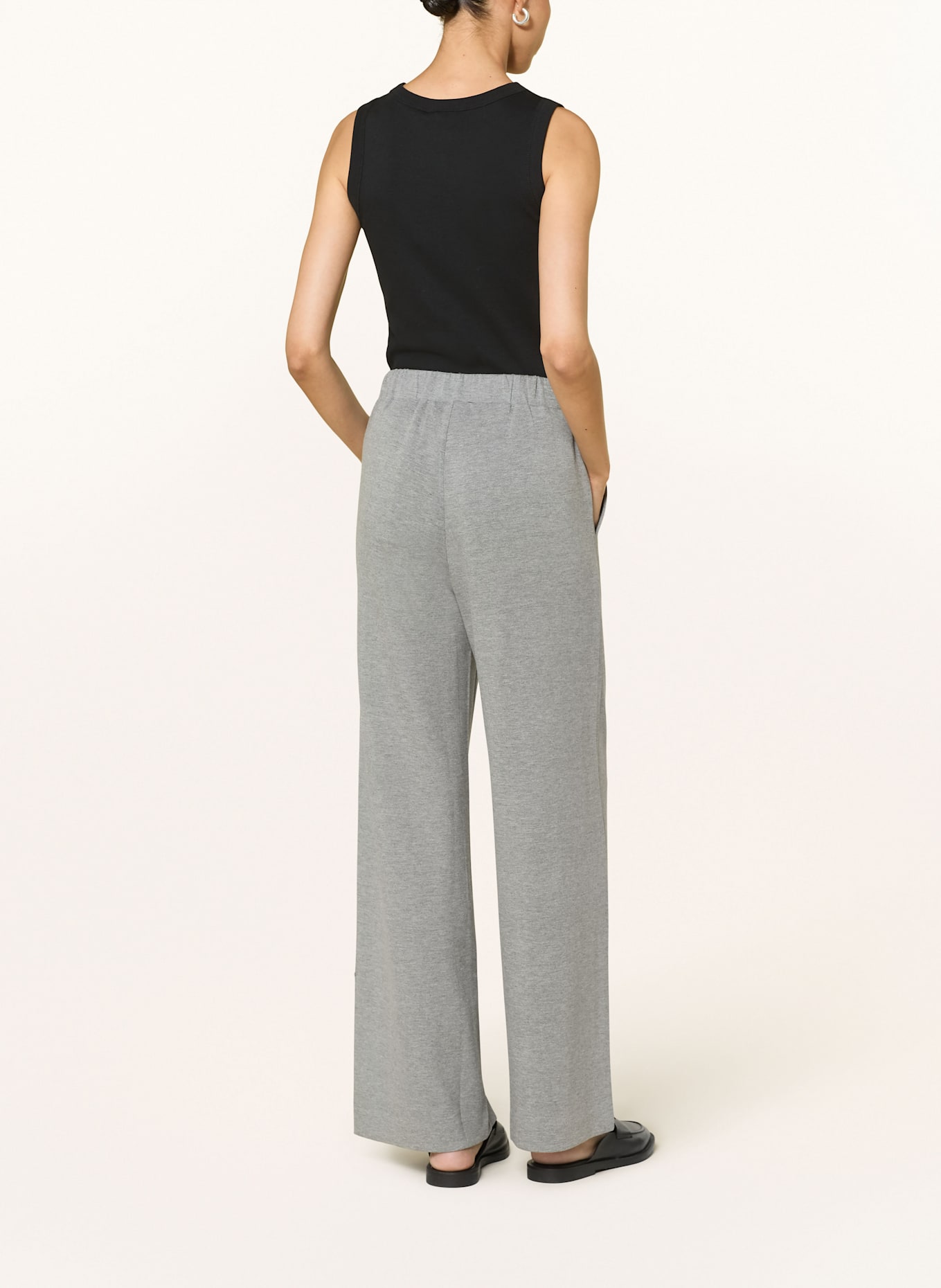 InWear Marlenehose GINCETTEIW aus Jersey: GRAU