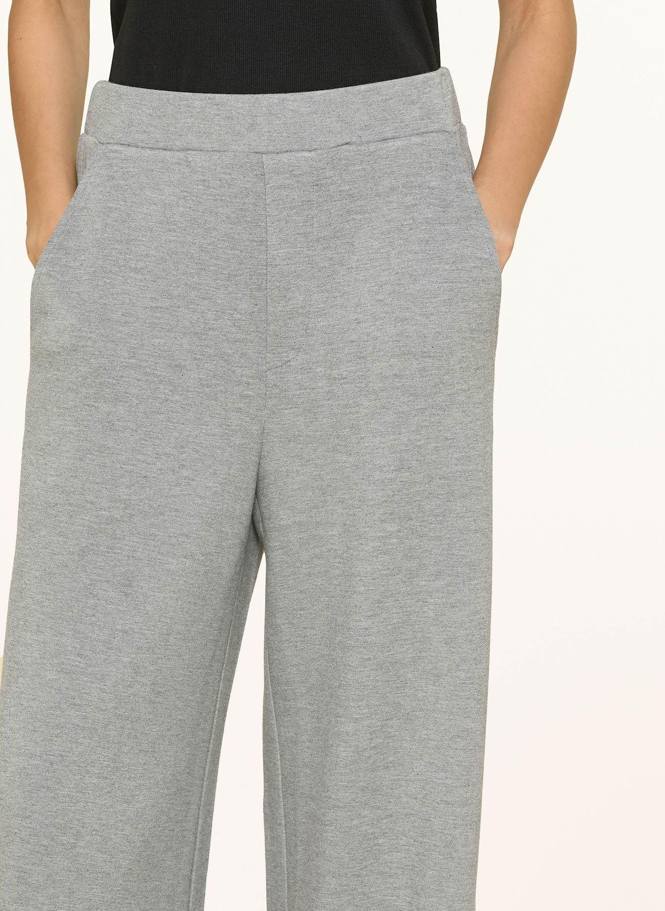 InWear Marlenehose GINCETTEIW aus Jersey: GRAU