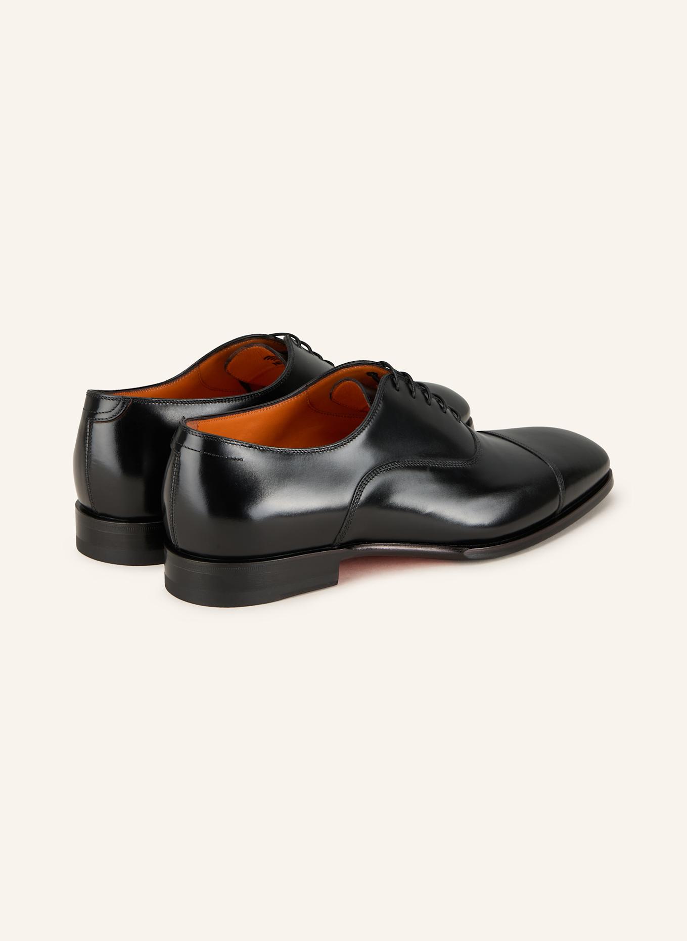 Santoni Obuwie sznurowane ARCHIE: CZARNY
