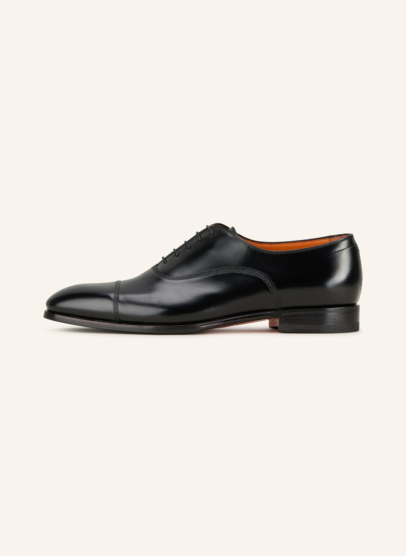 Santoni Obuwie sznurowane ARCHIE: CZARNY