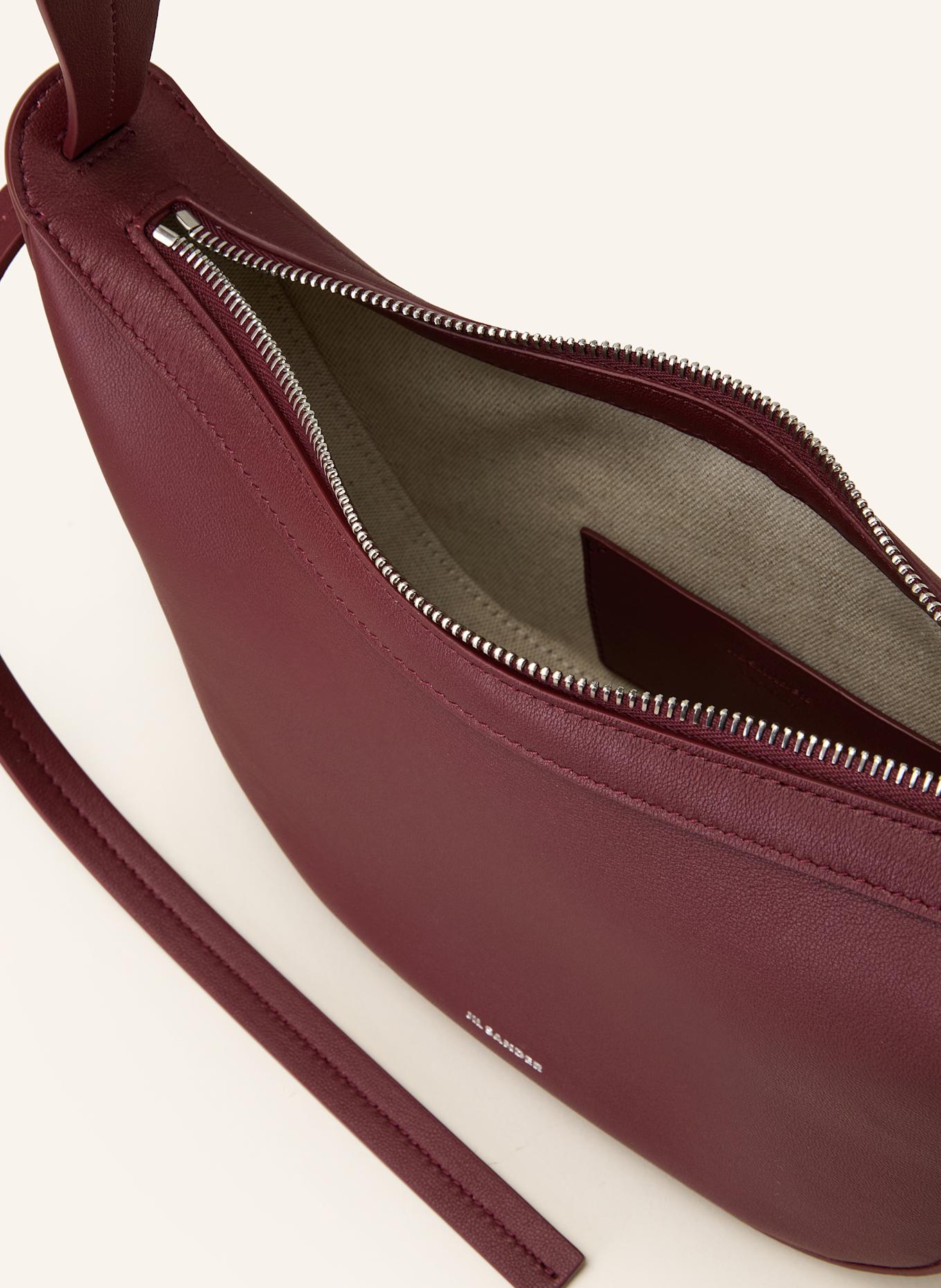 JIL SANDER Umhängetasche KNOT SMALL: DUNKELROT