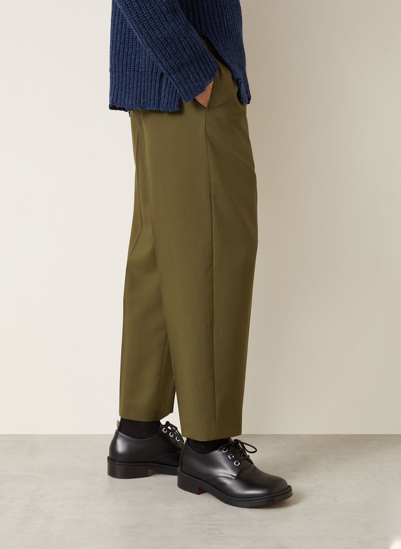 MARNI Chino Regular Fit: OLIV