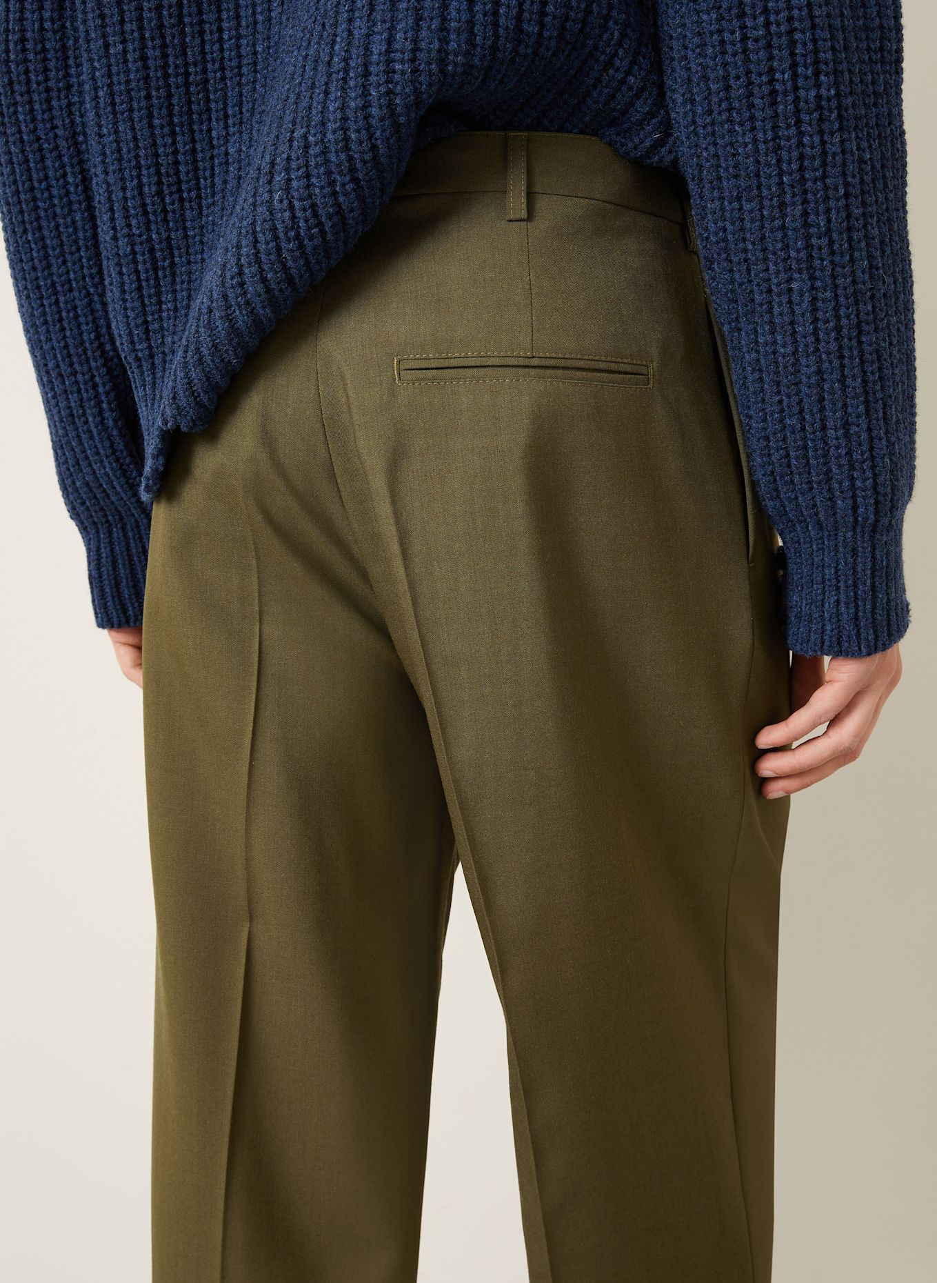 MARNI Chino Regular Fit: OLIV