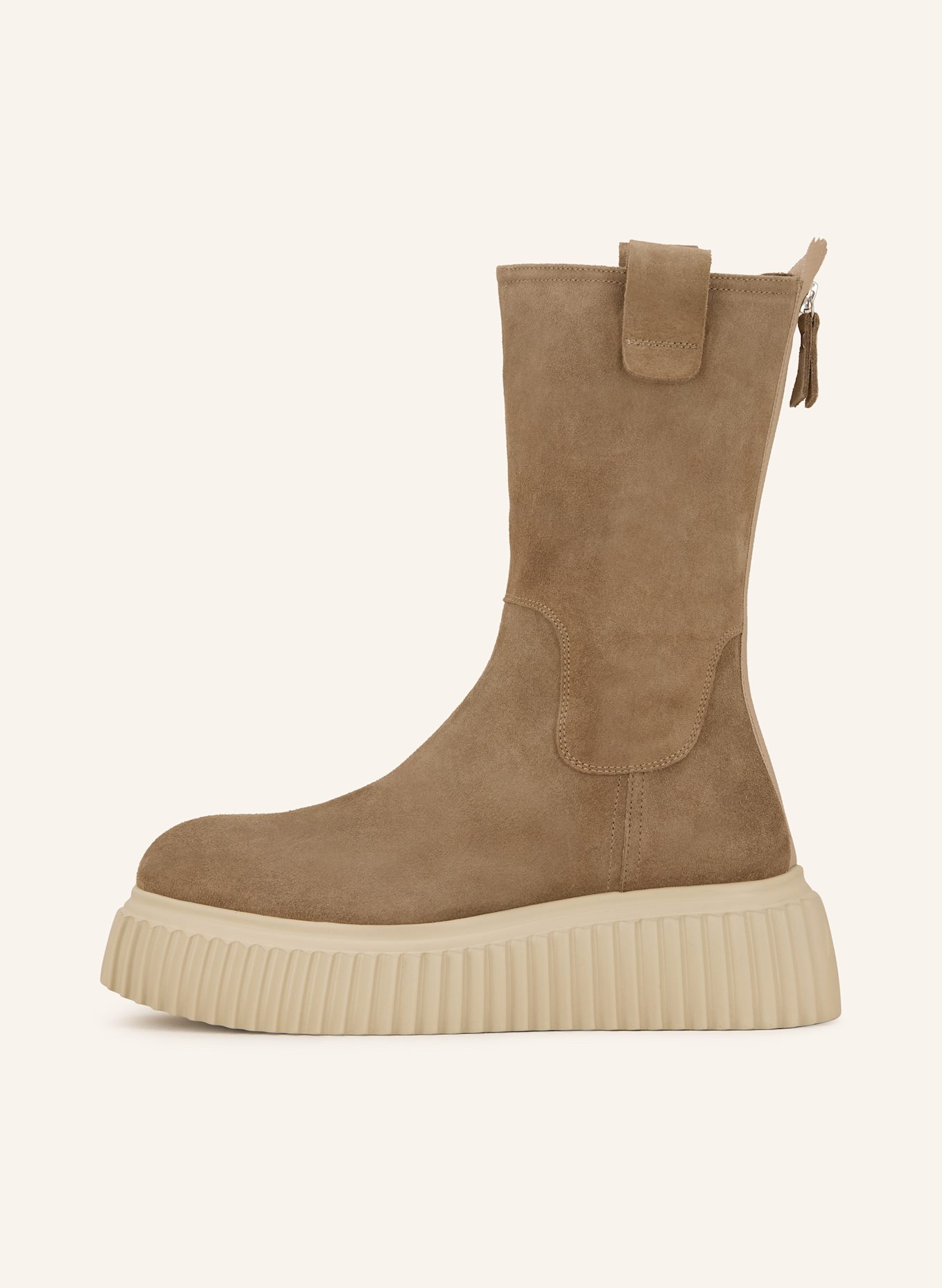 AGL Plateau-Boots MILAGROS: BEIGE
