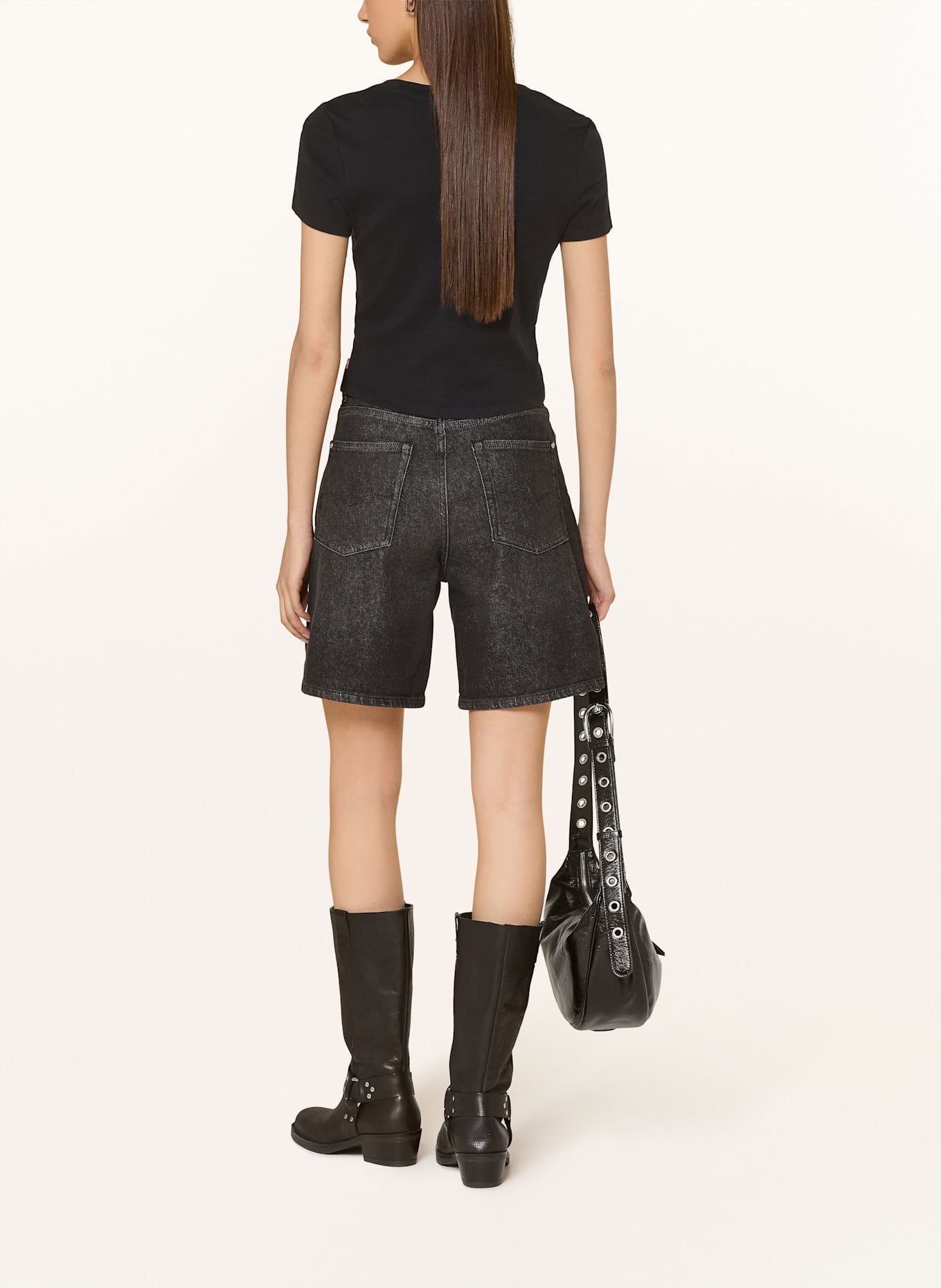 Levi's® T-Shirt ESSENTIAL SPORTY: SCHWARZ