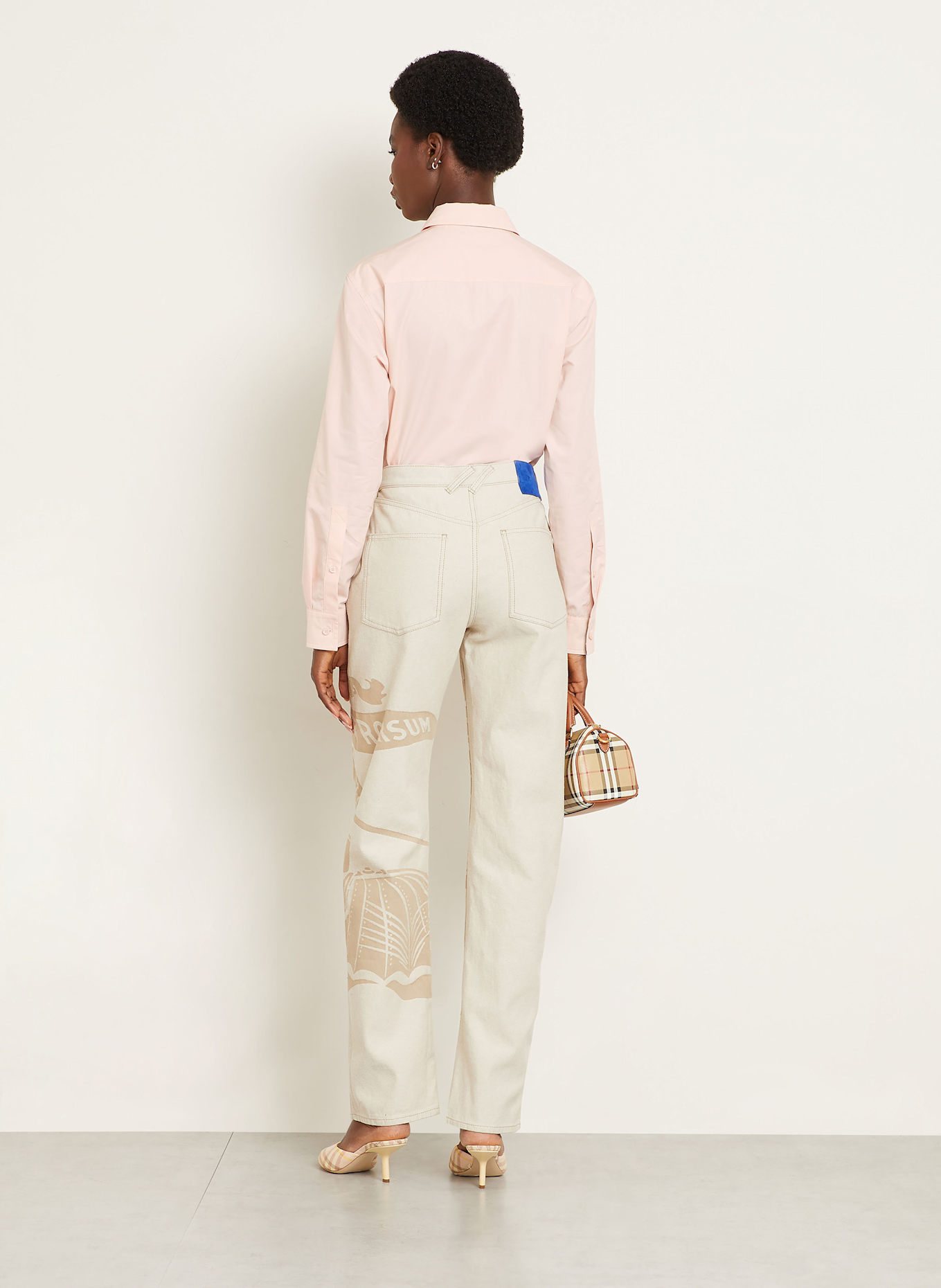 BURBERRY Koszula: ŁOSOSIOWY