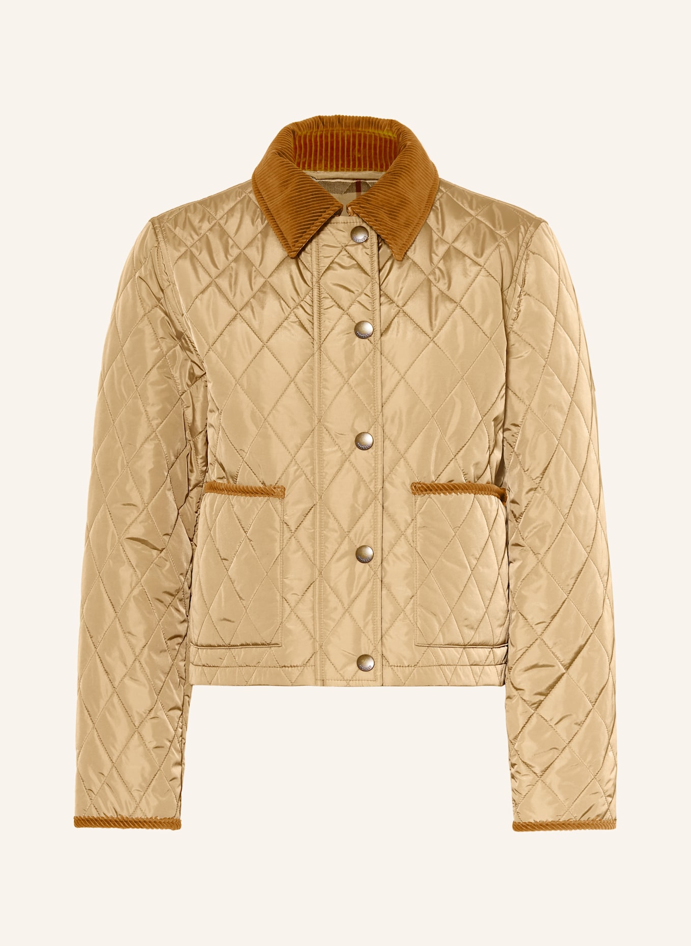 BURBERRY Quilted jacket OLDHAM in beige