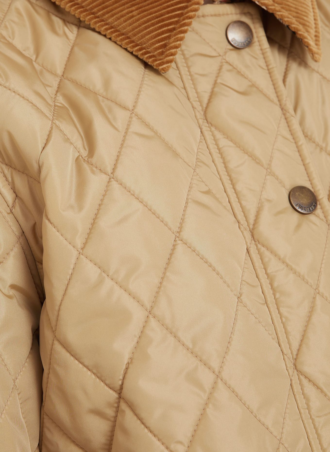 BURBERRY Quilted jacket OLDHAM in beige