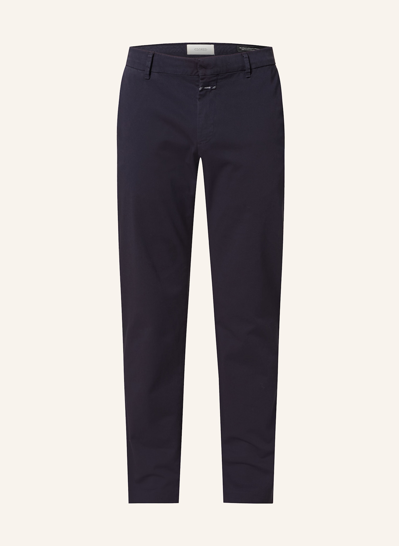 CLOSED Chino CLIFTON TRUE Slim Fit: DUNKELBLAU