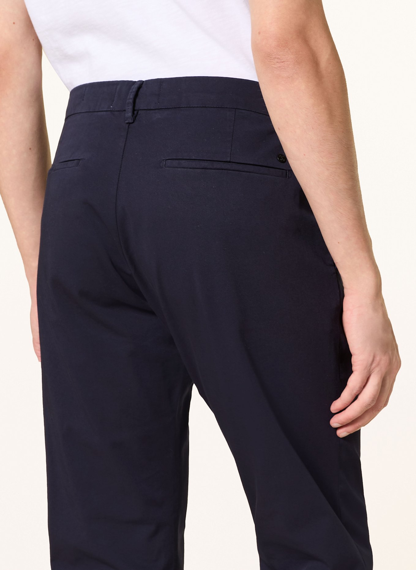 CLOSED Chino CLIFTON TRUE Slim Fit: DUNKELBLAU
