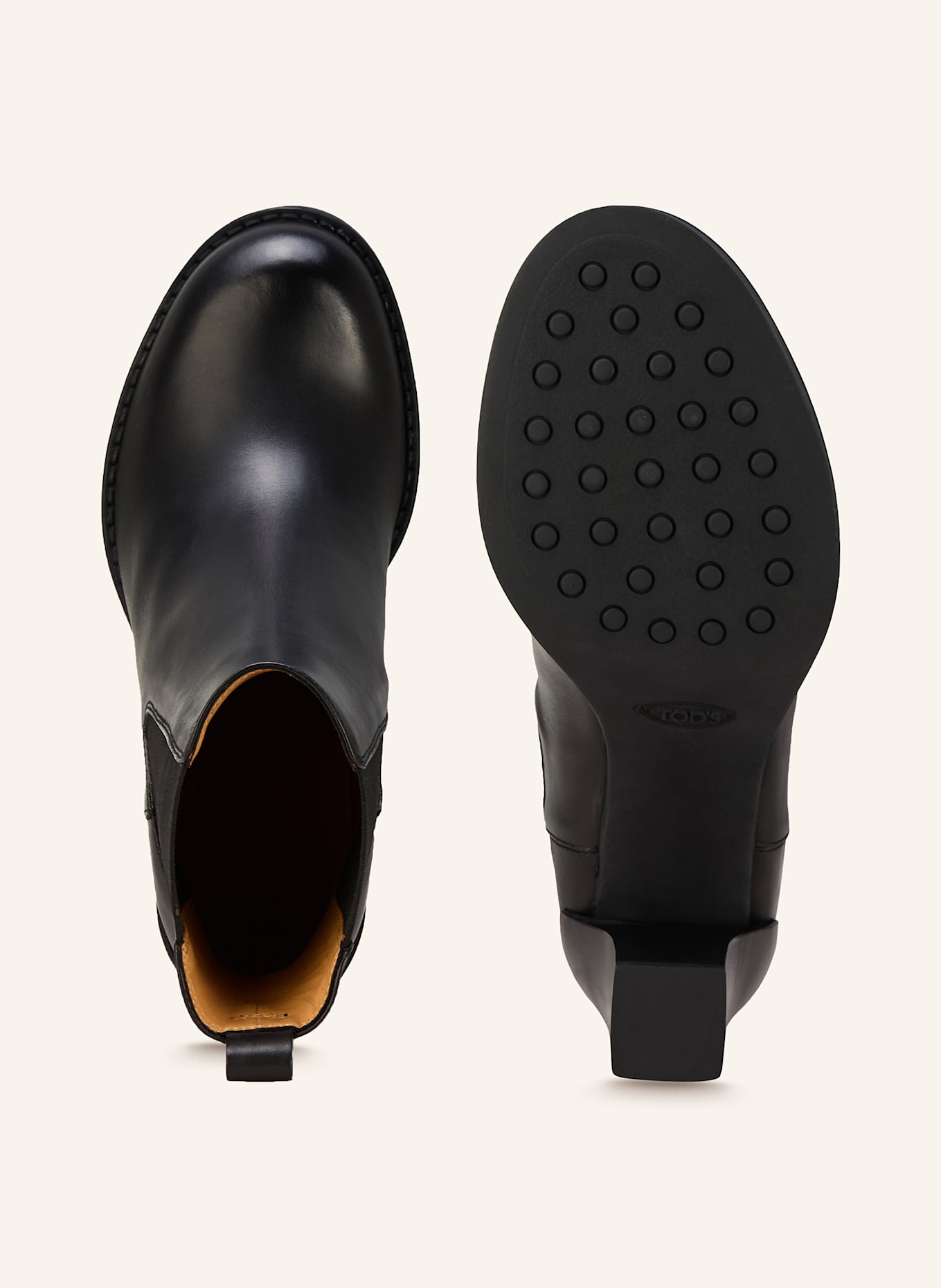 TOD'S Chelsea-Boots: SCHWARZ