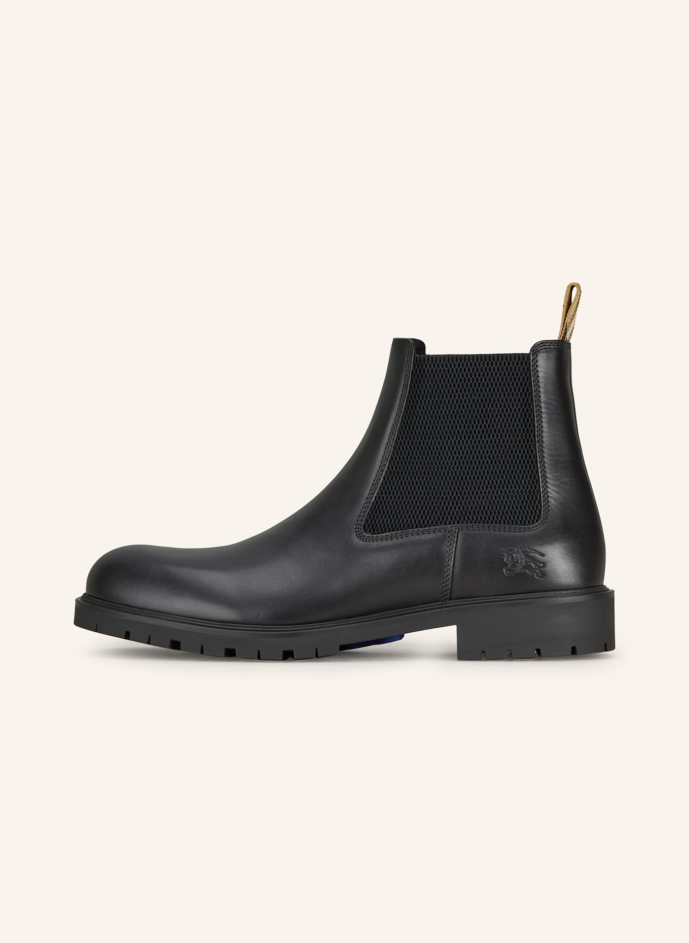 BURBERRY Chelsea-Boots: SCHWARZ