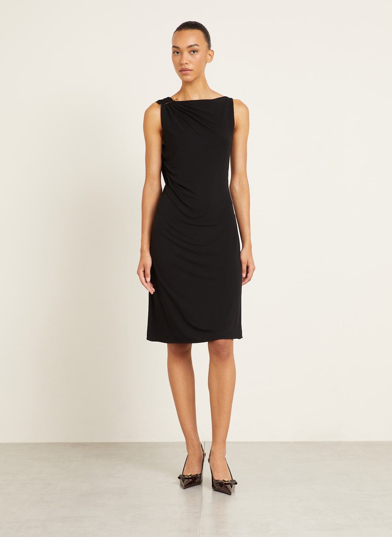 VERSACE Cocktailkleid: SCHWARZ