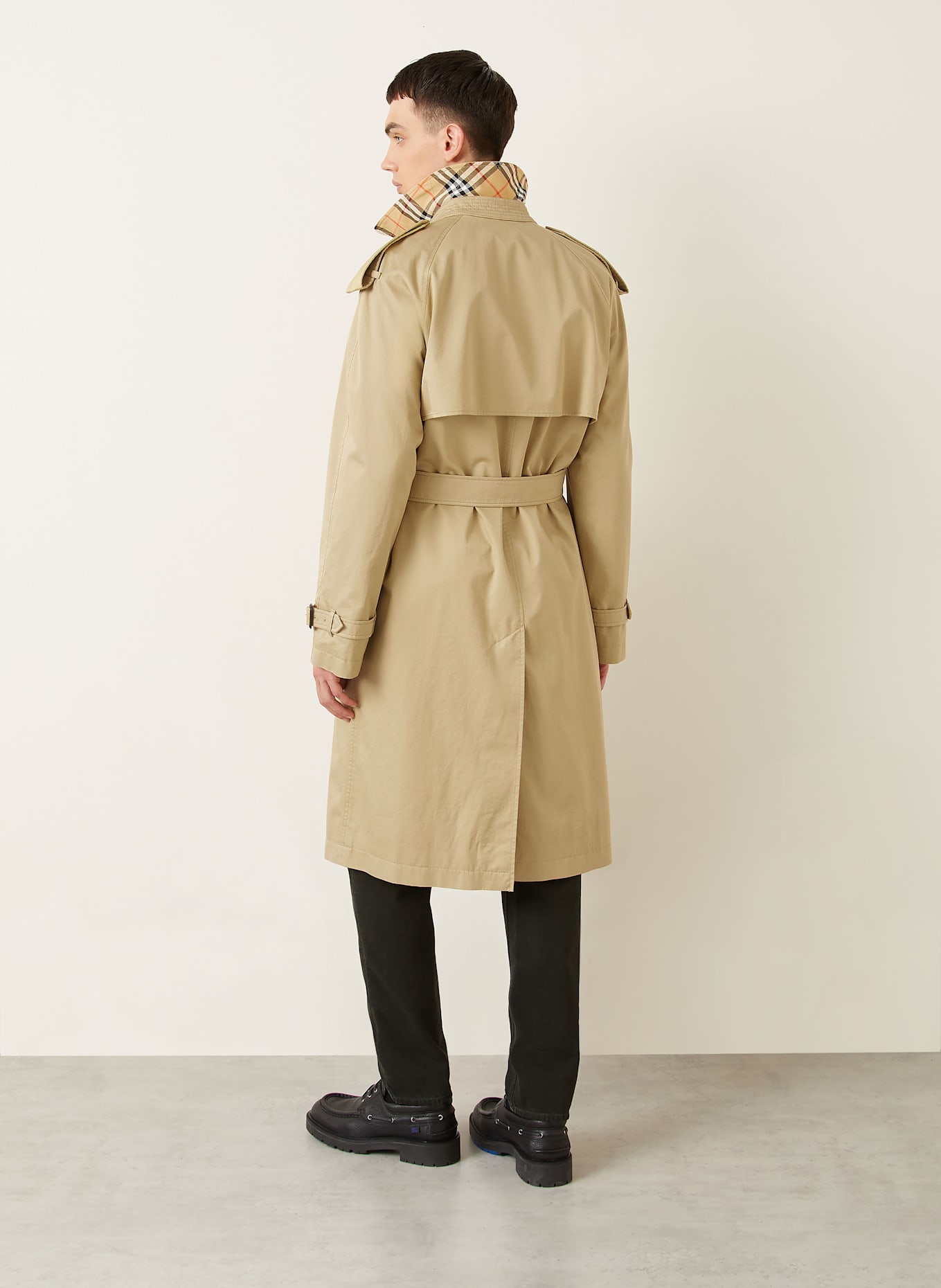 BURBERRY Trencz HIGHBURY: JASNOBRĄZOWY